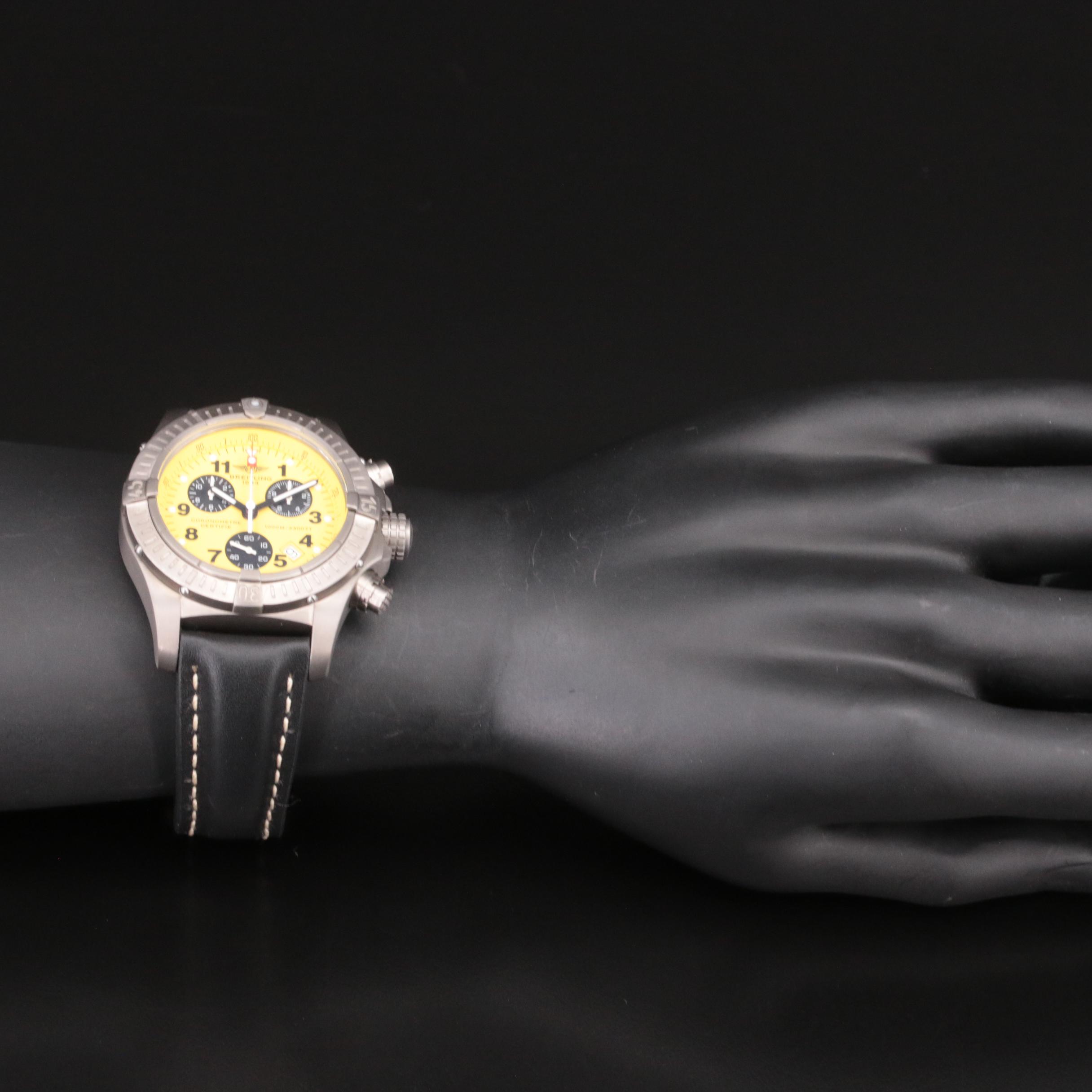 Breitling Avenger M1 Chronograph Titanium Quartz Watch