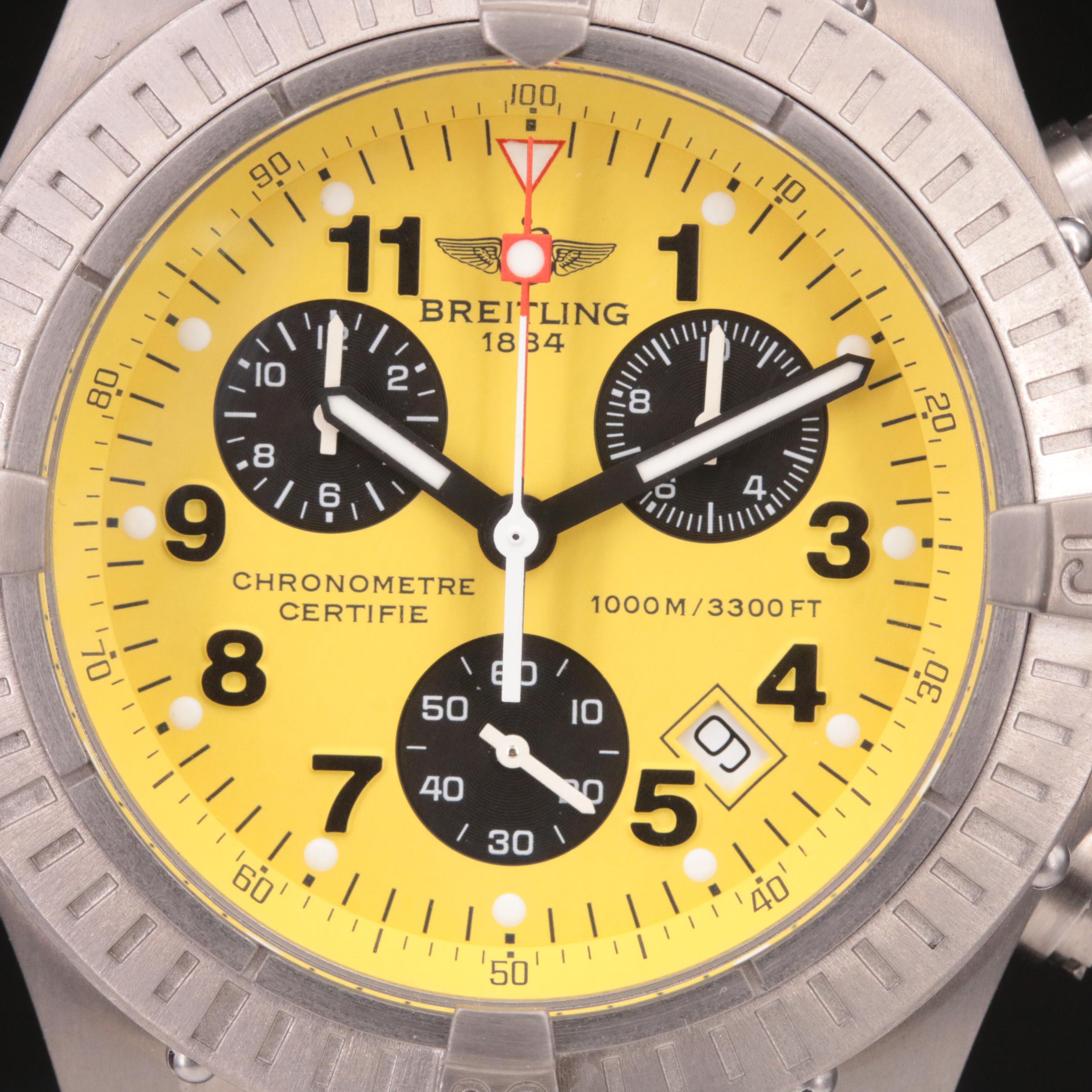 Breitling Avenger M1 Chronograph Titanium Quartz Watch