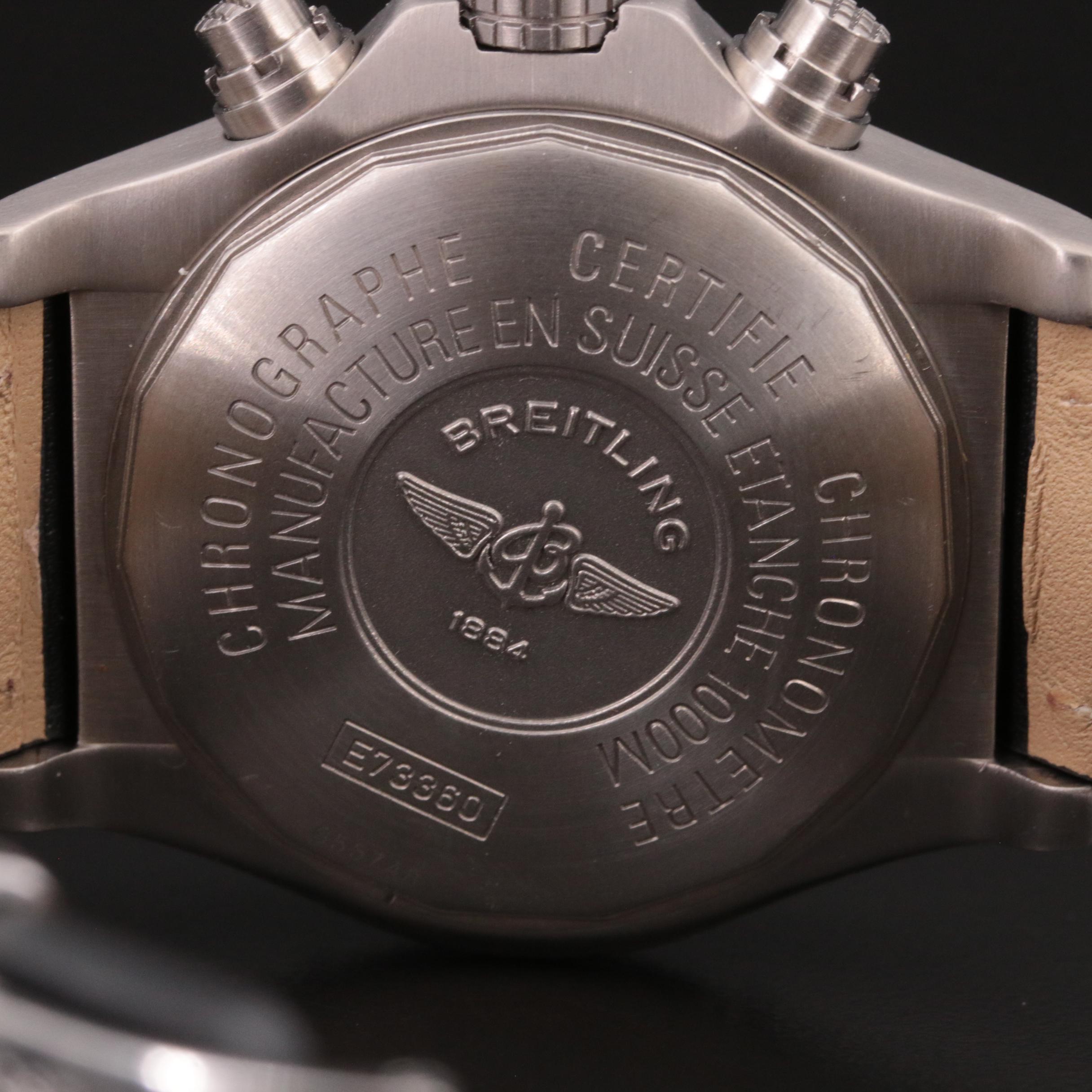 Breitling Avenger M1 Chronograph Titanium Quartz Watch