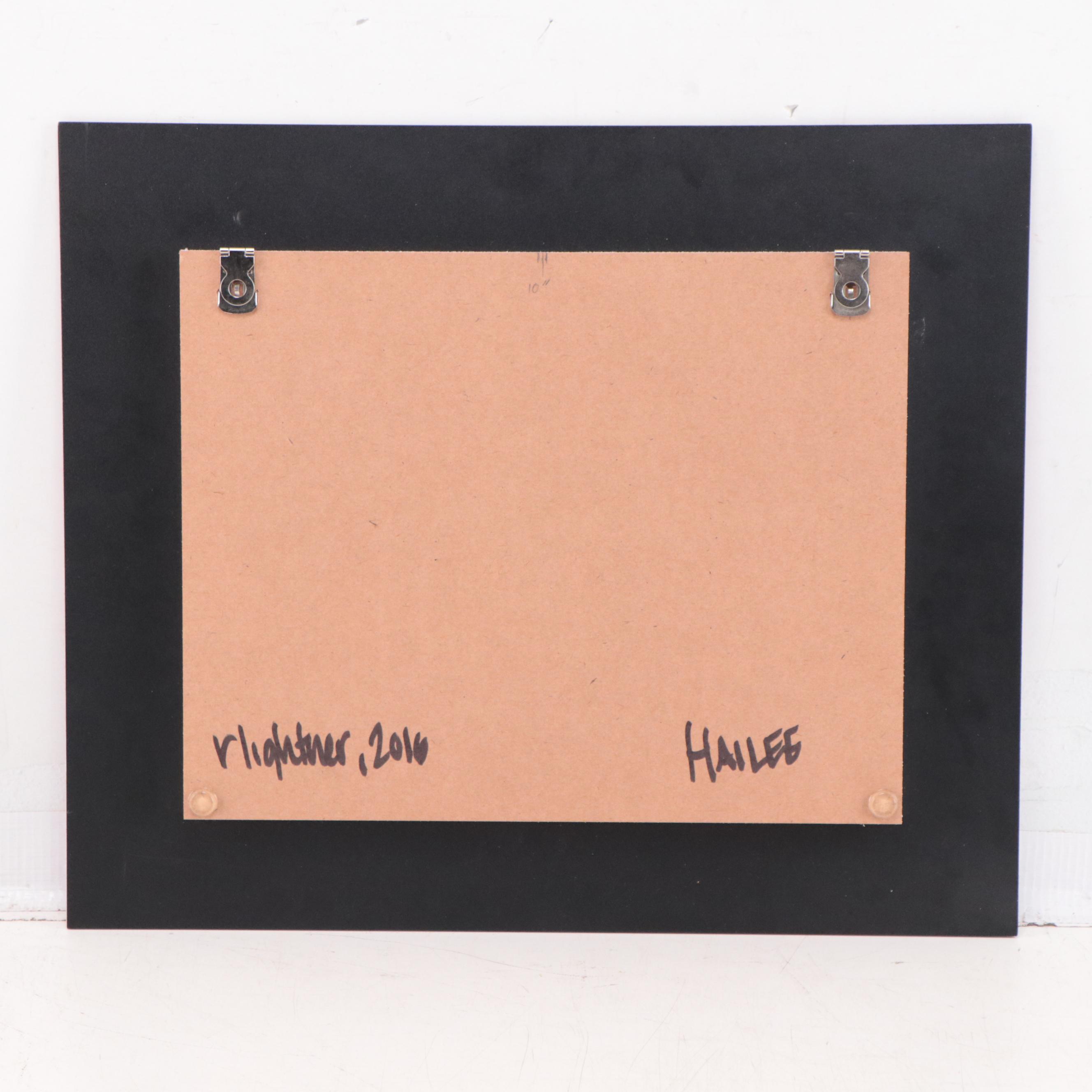 Rhee Lightner Digital Photograph "Hailee," 2016