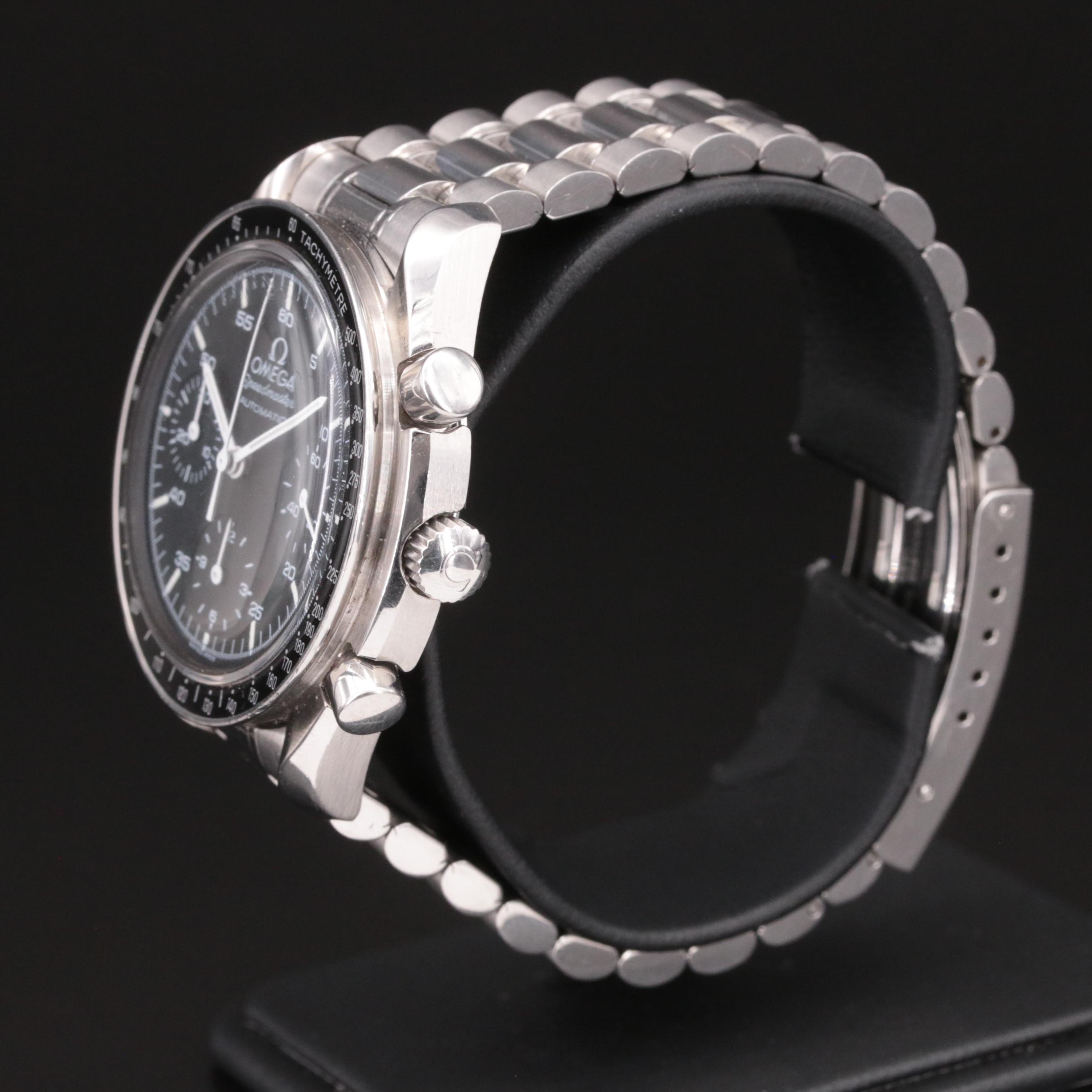 1999 Omega Speedmaster Reduced Automatic Chronograph Watch