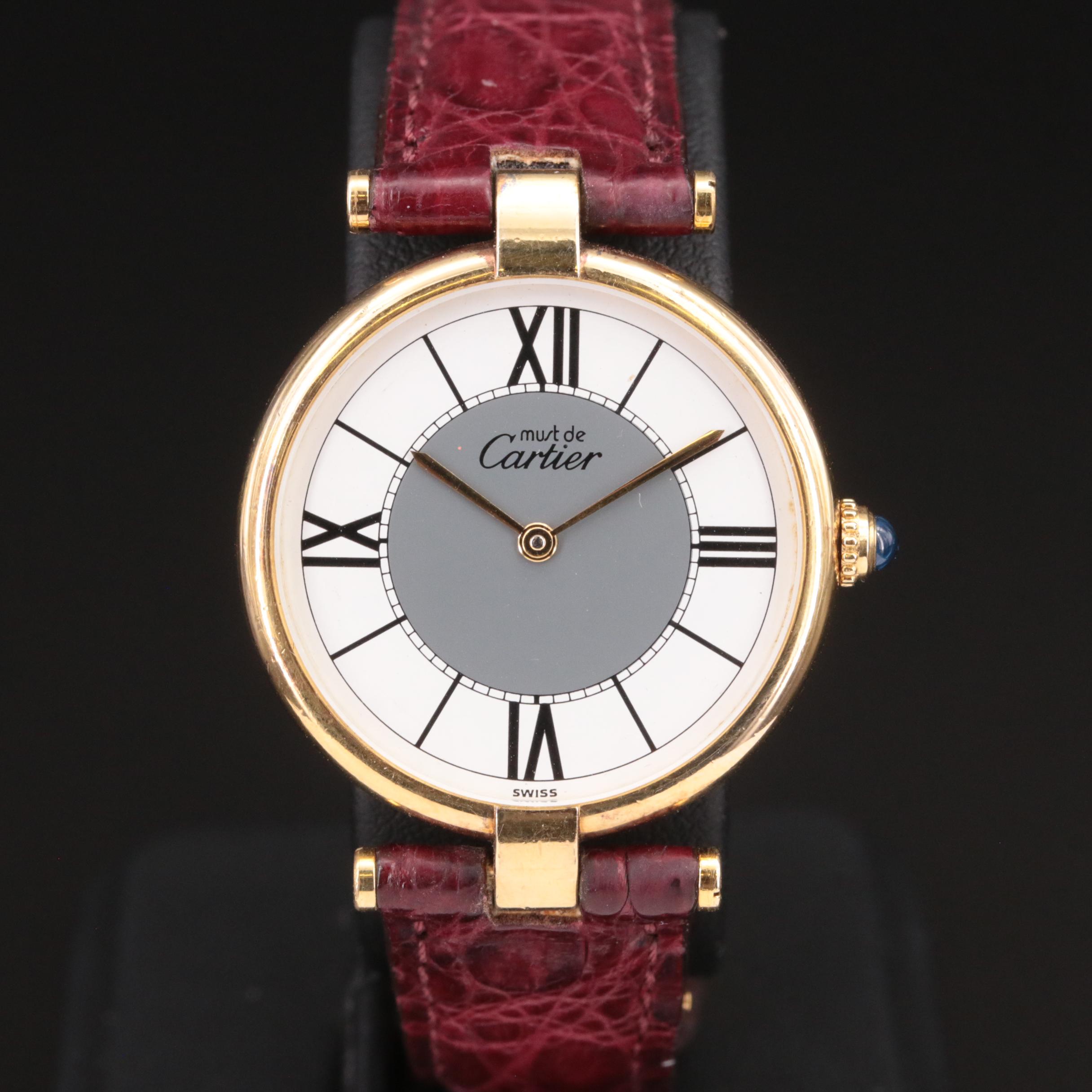 Cartier Must de Cartier Vermeil Quartz Watch