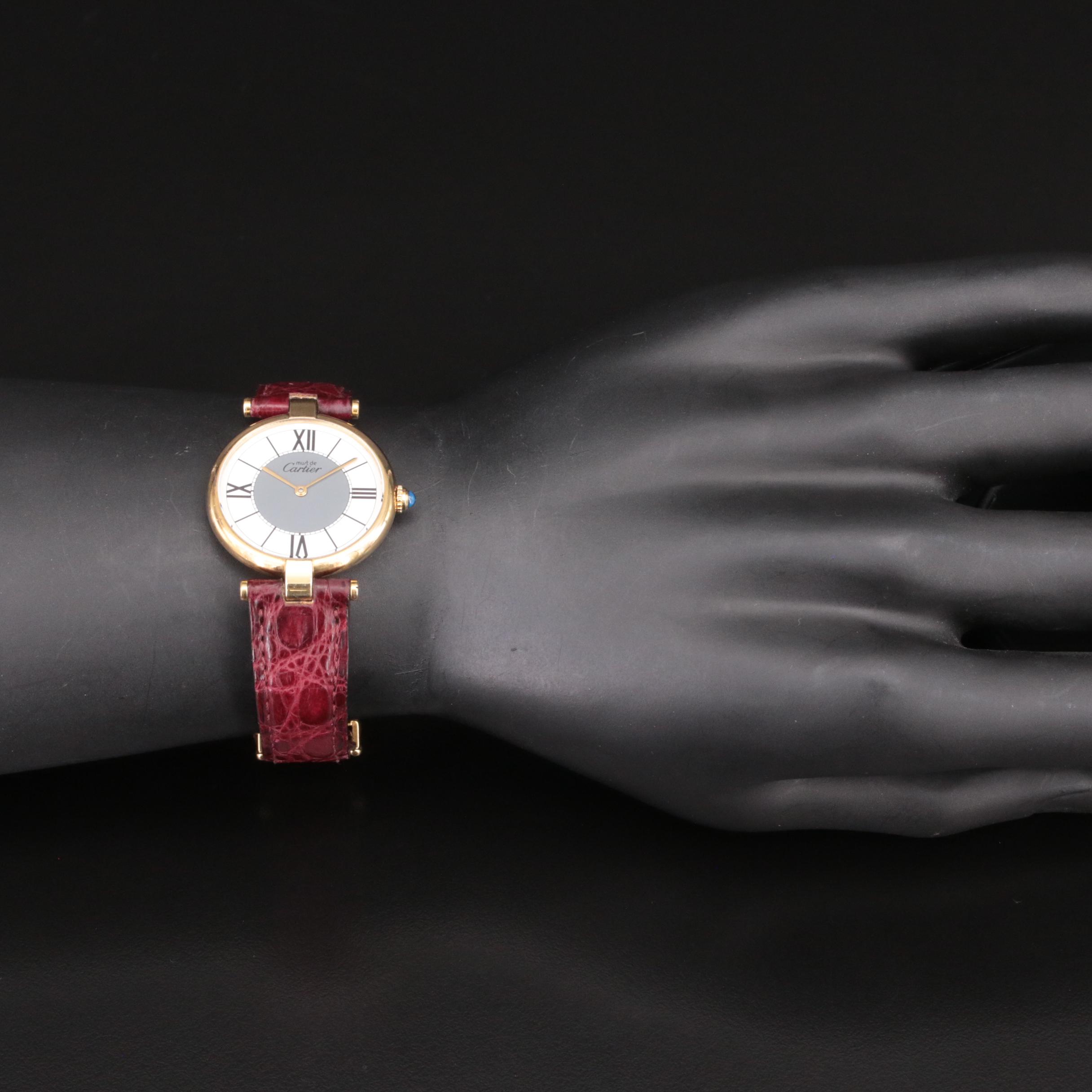 Cartier Must de Cartier Vermeil Quartz Watch