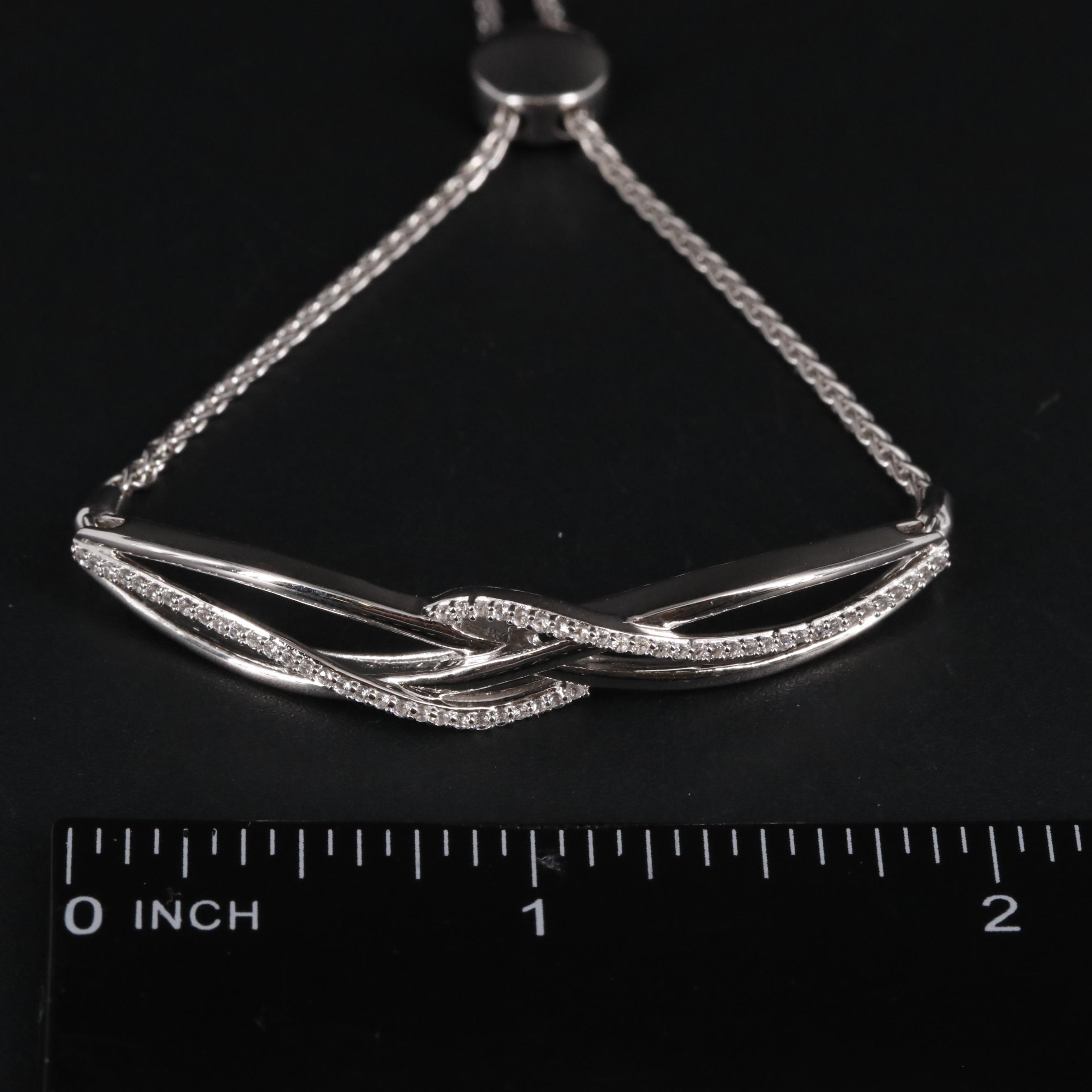 Sterling Silver Sapphire Bracelet