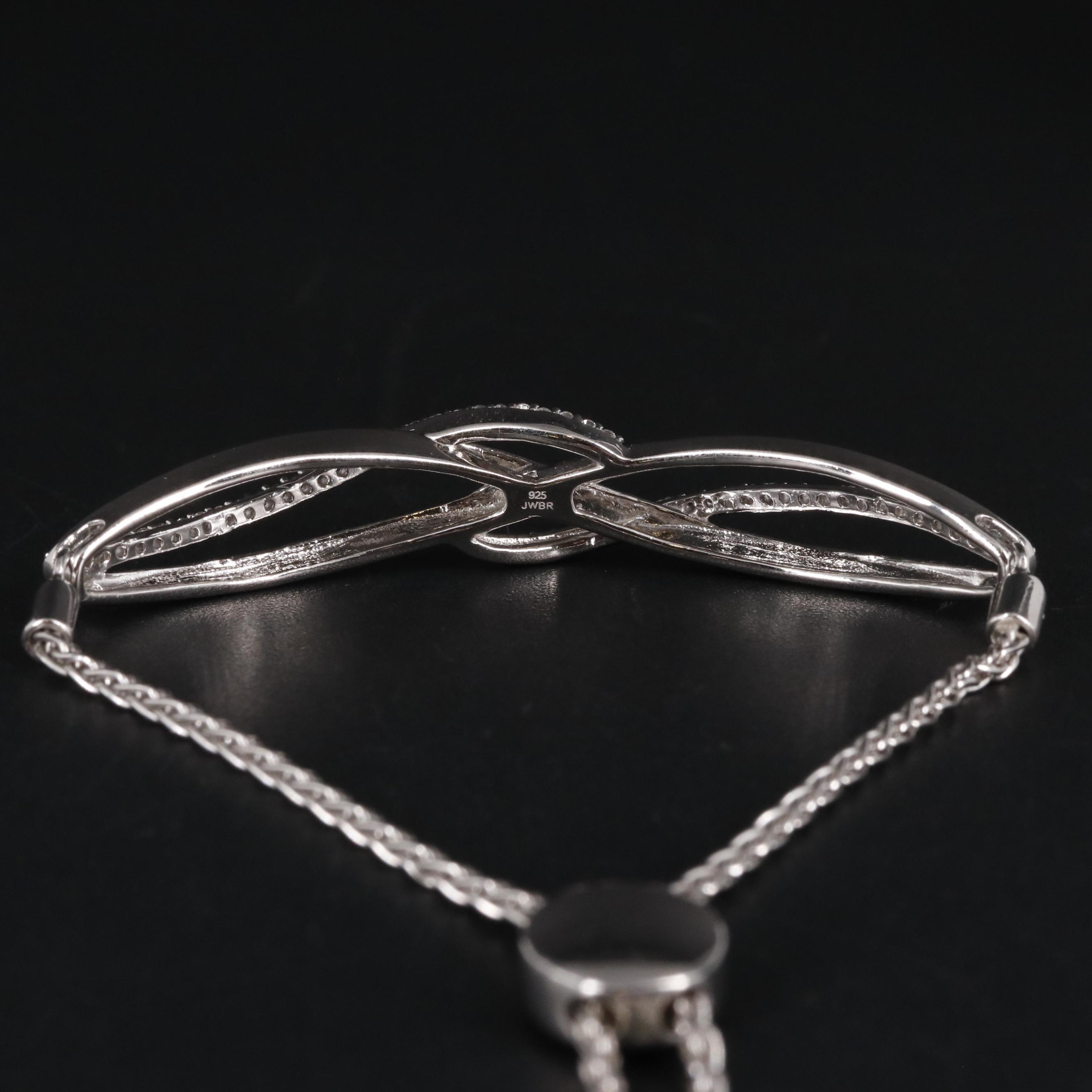 Sterling Silver Sapphire Bracelet