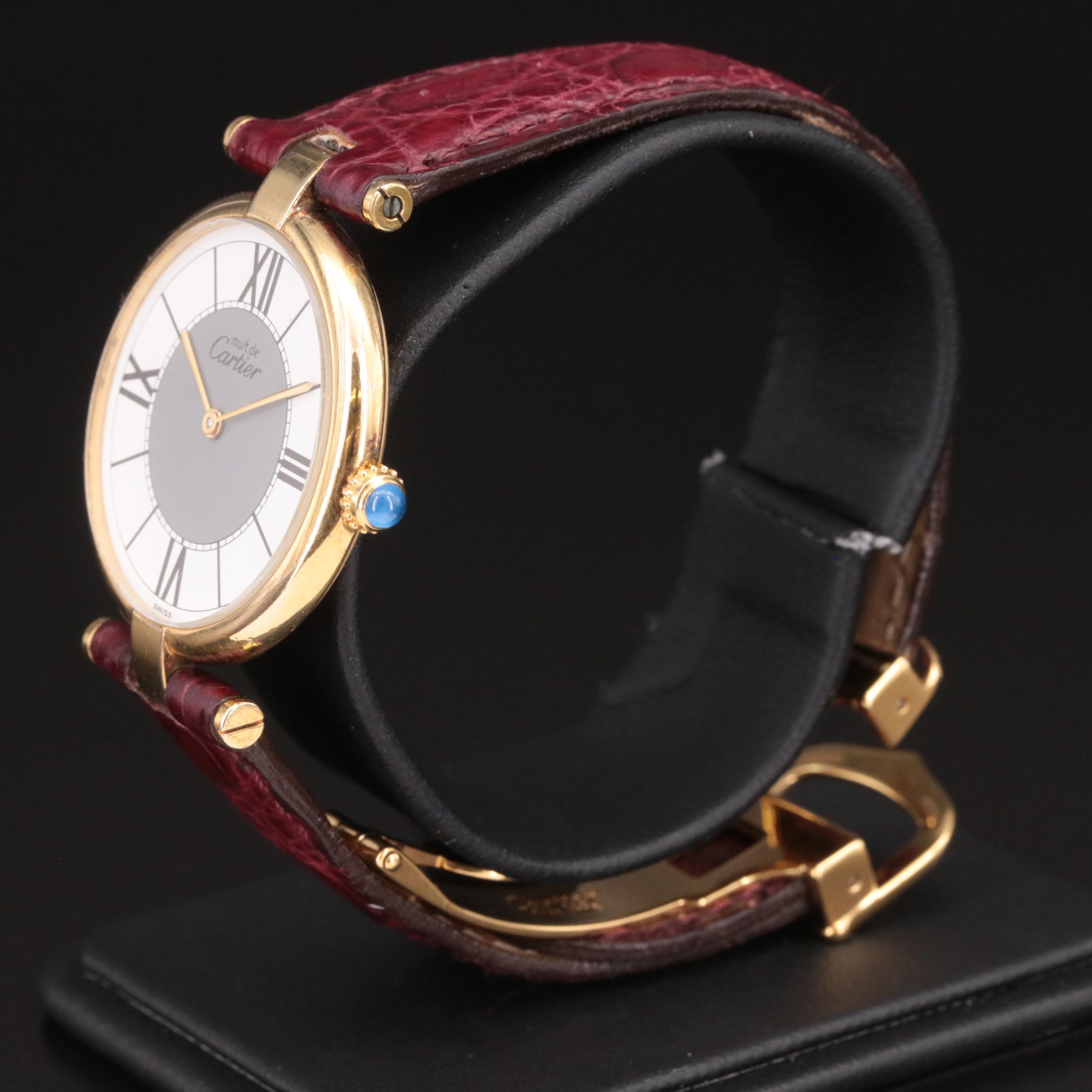 Cartier Must de Cartier Vermeil Quartz Watch