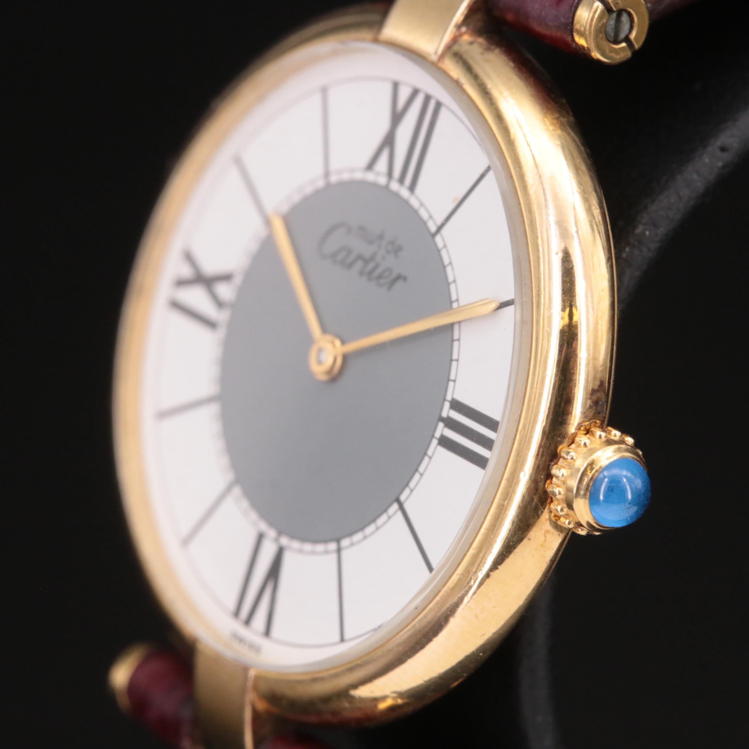 Cartier Must de Cartier Vermeil Quartz Watch