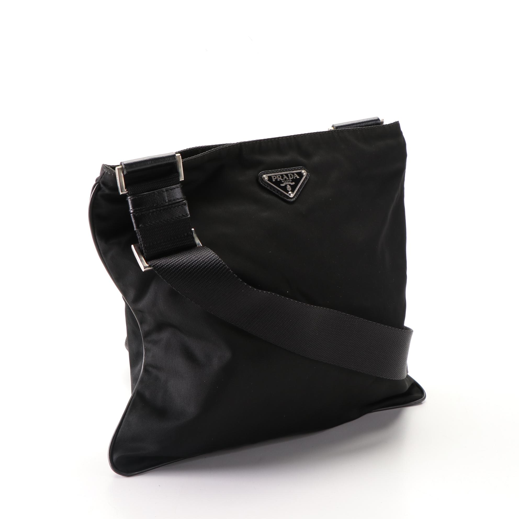 Prada Tessuto Nylon Shoulder Bag