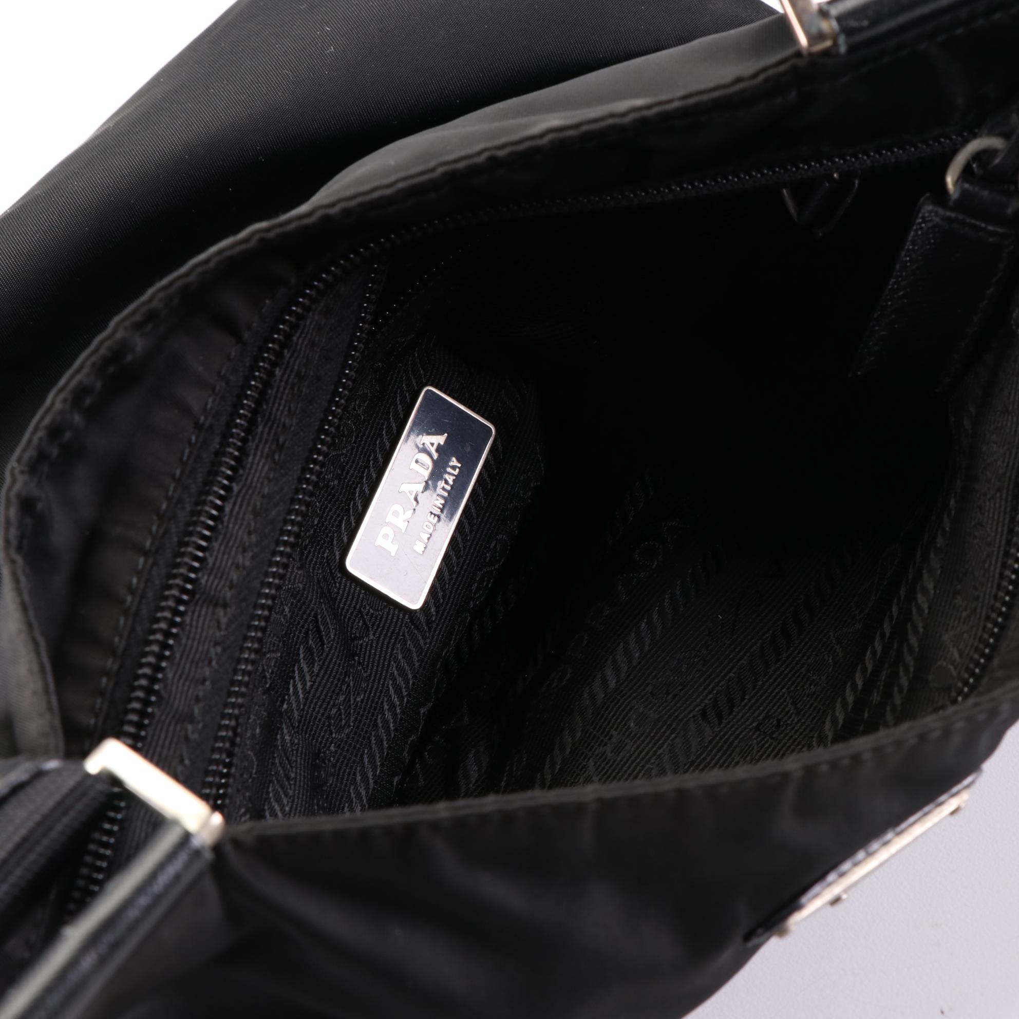 Prada Tessuto Nylon Shoulder Bag