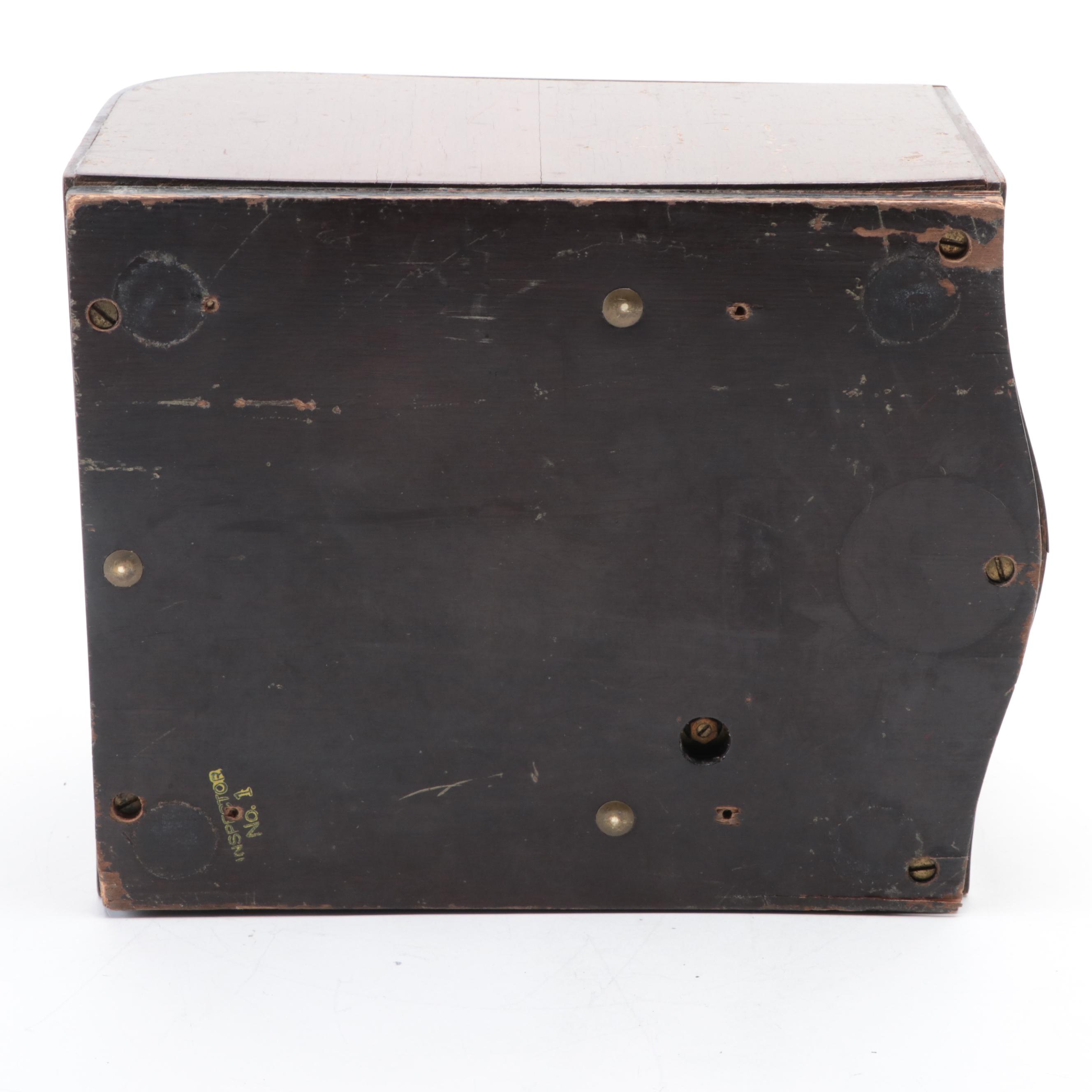 Philco "Mystery" Wood and Bakelite Remote Radio Control and Antenna