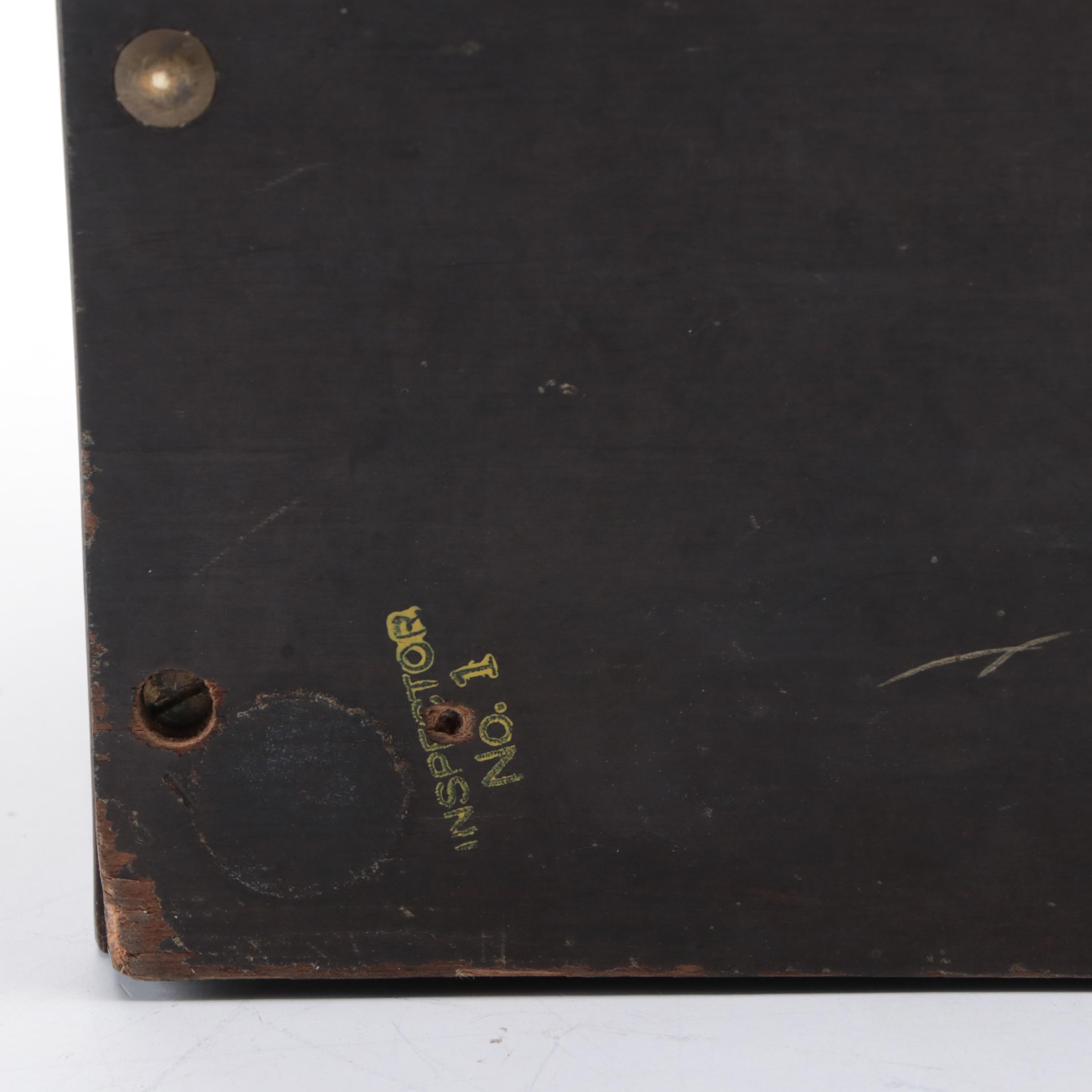 Philco "Mystery" Wood and Bakelite Remote Radio Control and Antenna