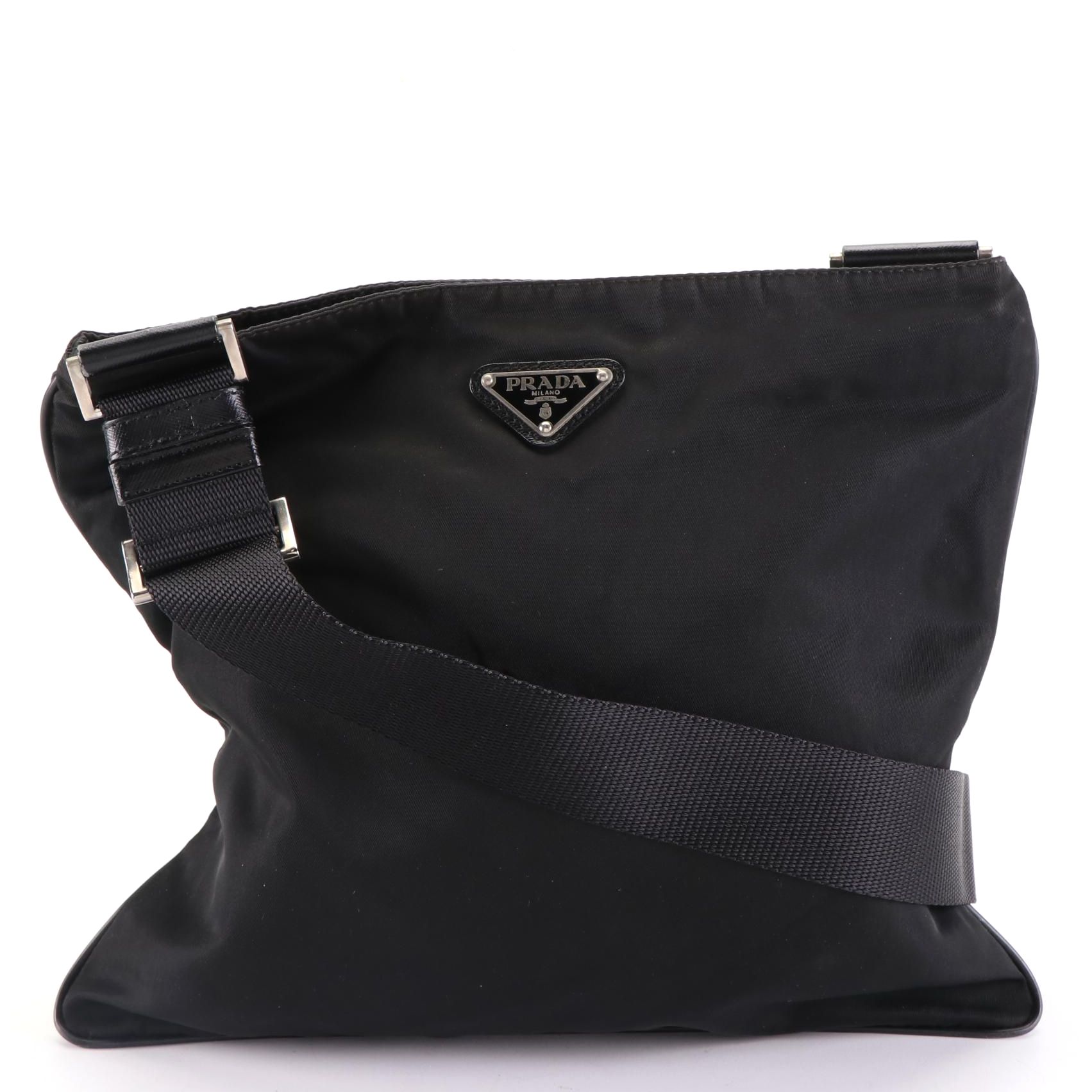 Prada Tessuto Nylon Shoulder Bag