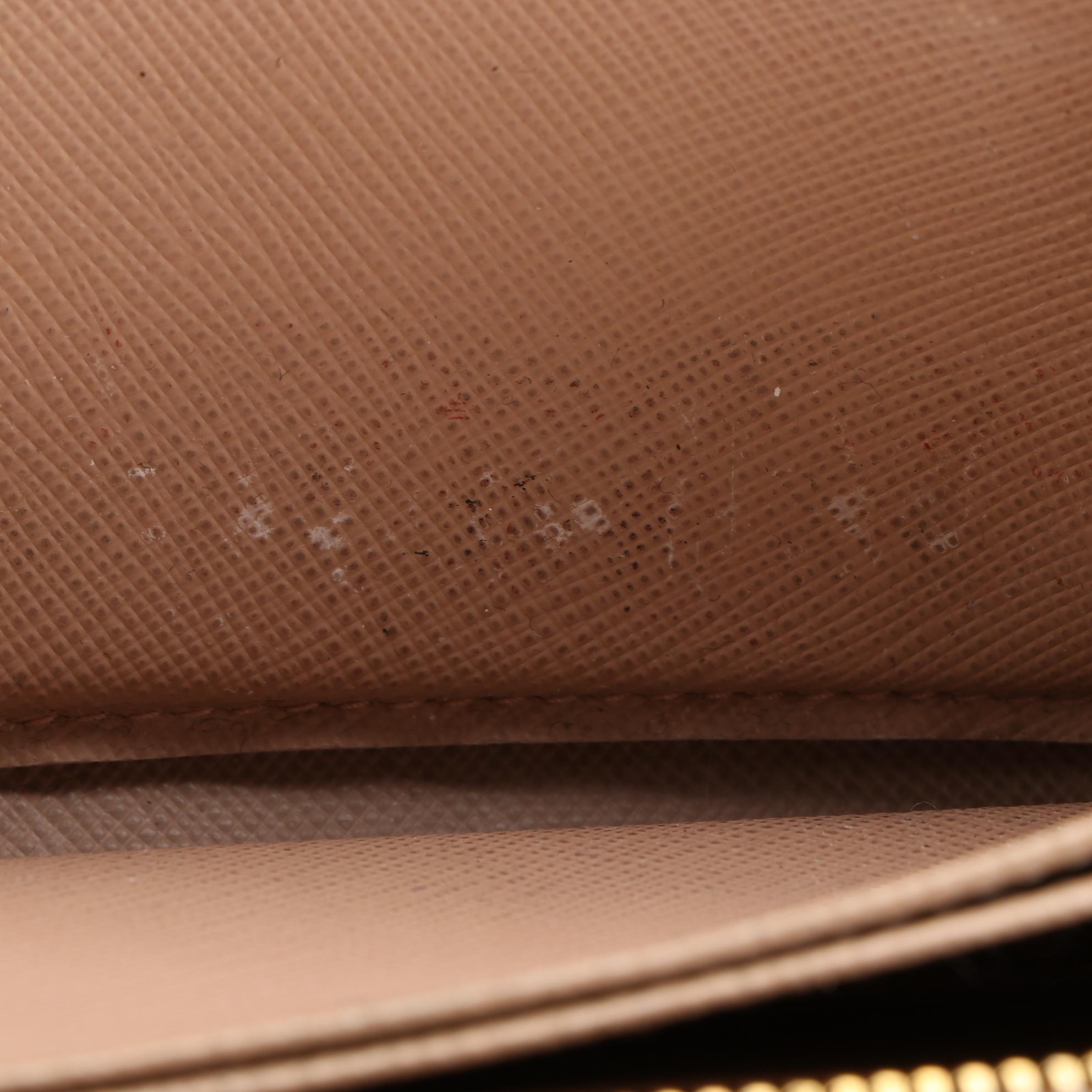 Prada Zip-Around Wallet in Saffiano Leather with Box