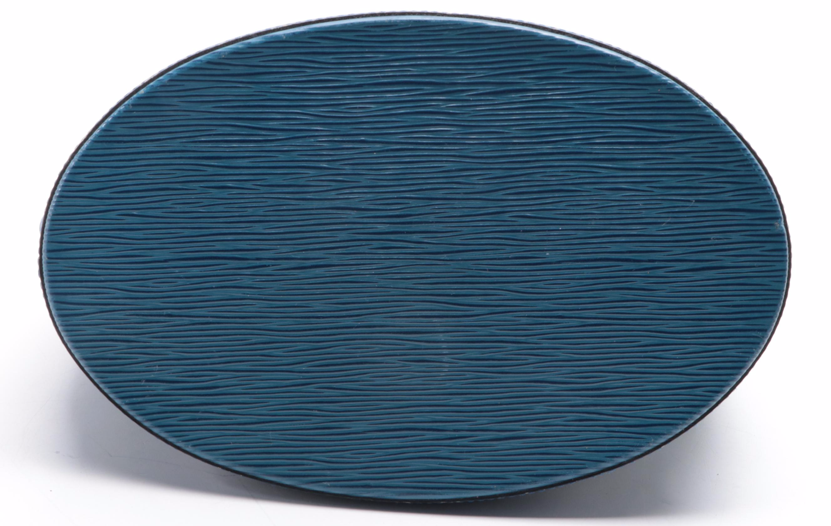 Louis Vuitton Cluny Bag in Toledo Blue Epi Leather