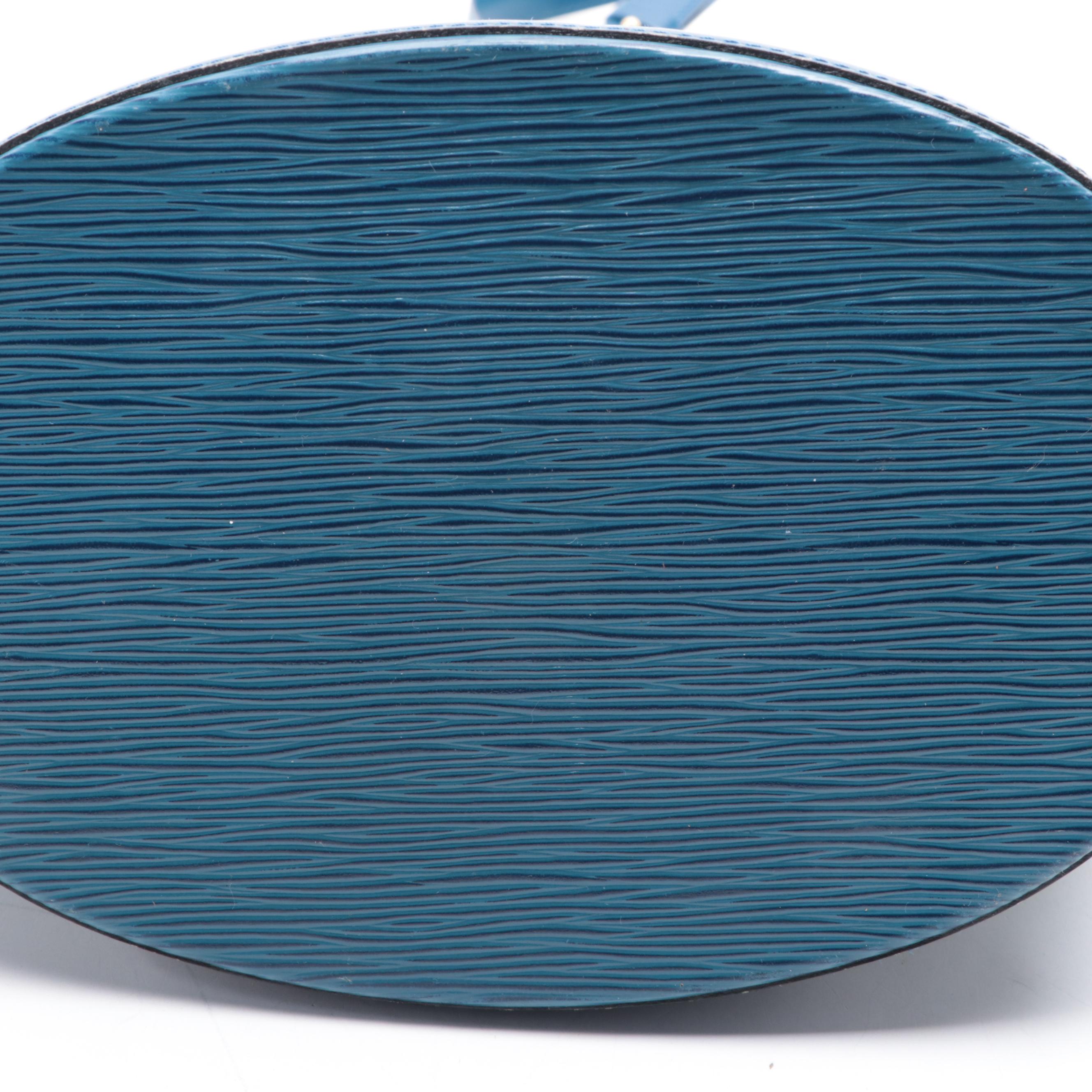 Louis Vuitton Cluny Bag in Toledo Blue Epi Leather