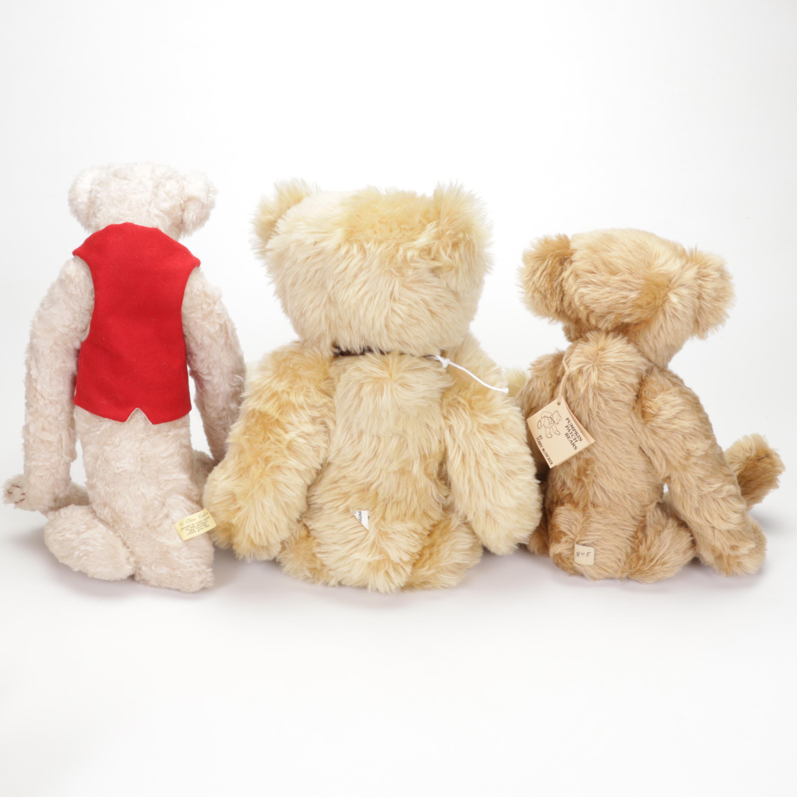 Handcrafted Jointed Teddy Bears Featuring Althans and Hermann