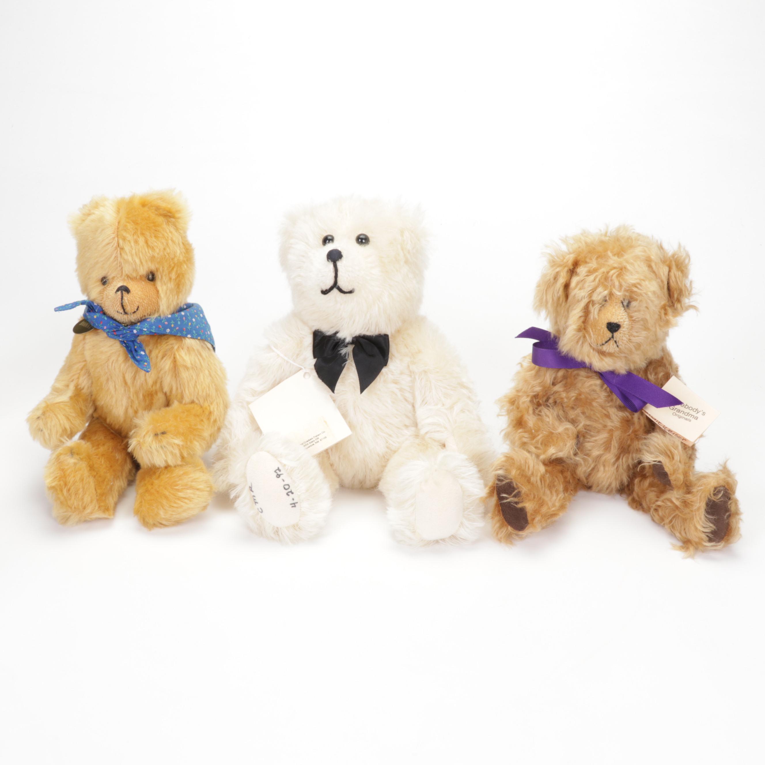 Handcrafted Jointed Teddy Bears Featuring Althans and Hermann