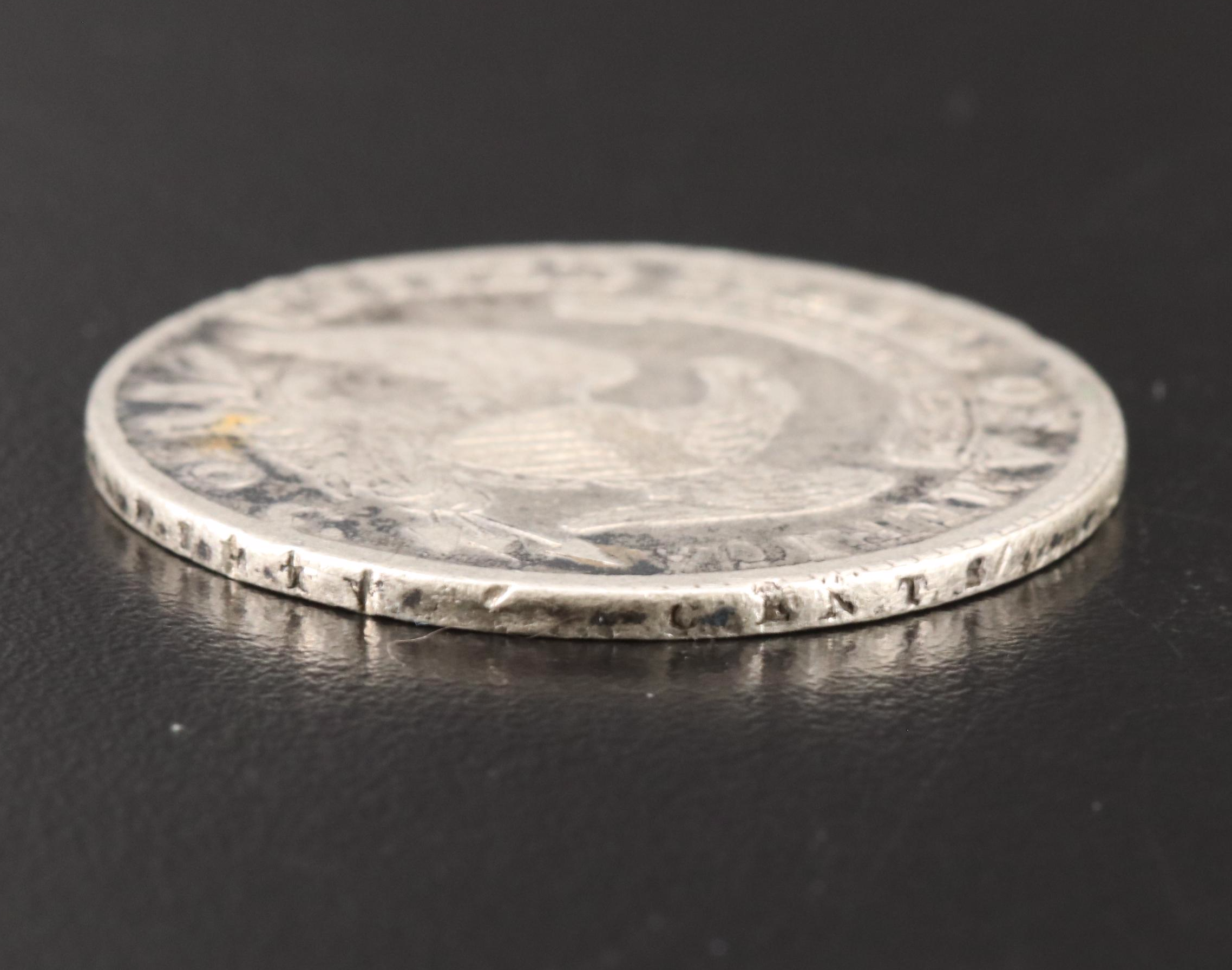 1812 Capped Bust Silver Half Dollar