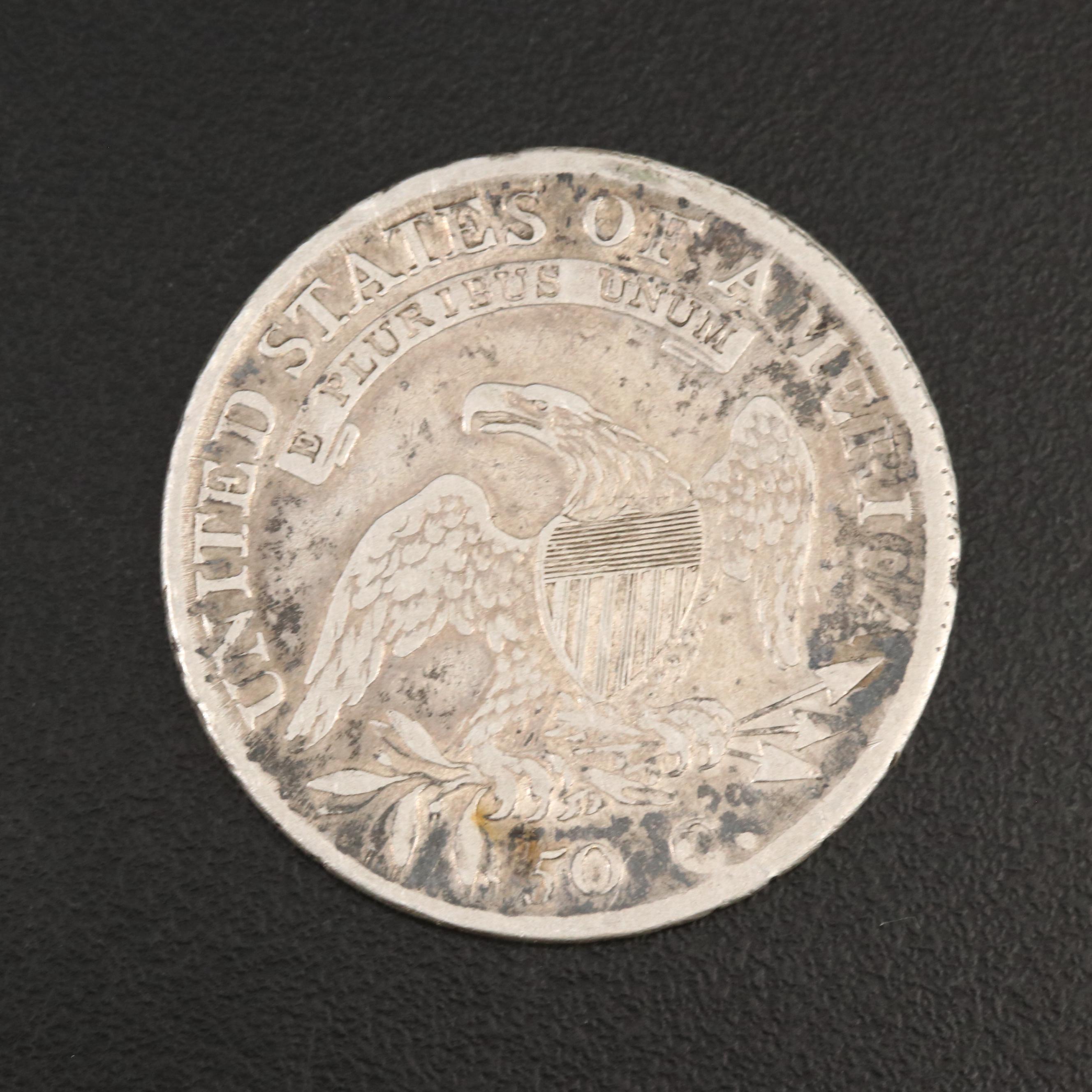 1812 Capped Bust Silver Half Dollar