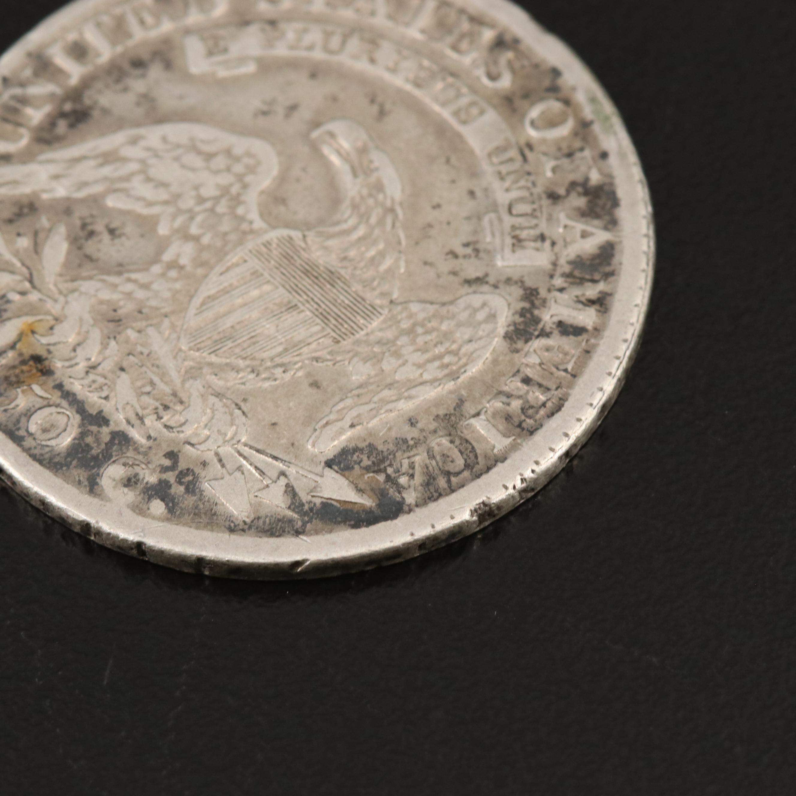 1812 Capped Bust Silver Half Dollar