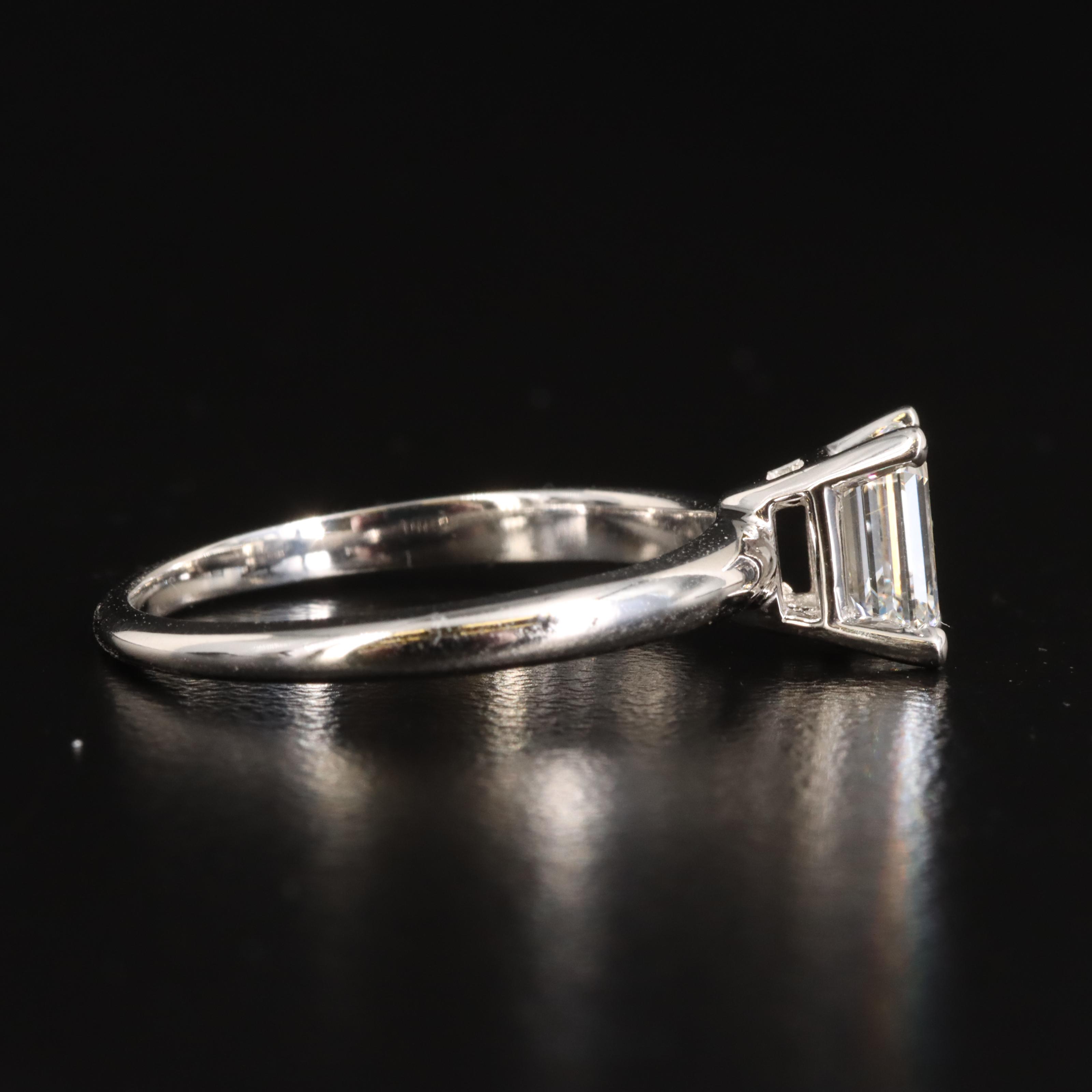14K 0.75 CT Lab Grown Diamond Solitaire Ring