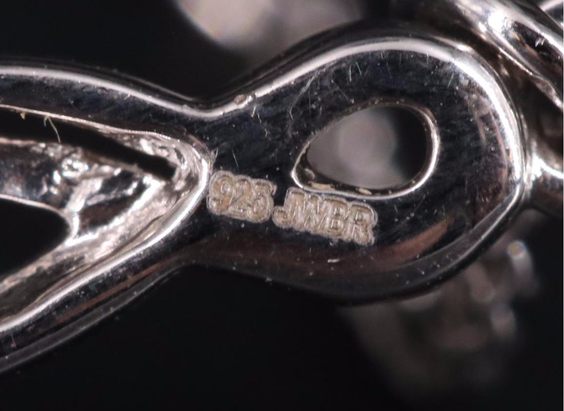 Sterling Silver Emerald and Sapphire Bracelet