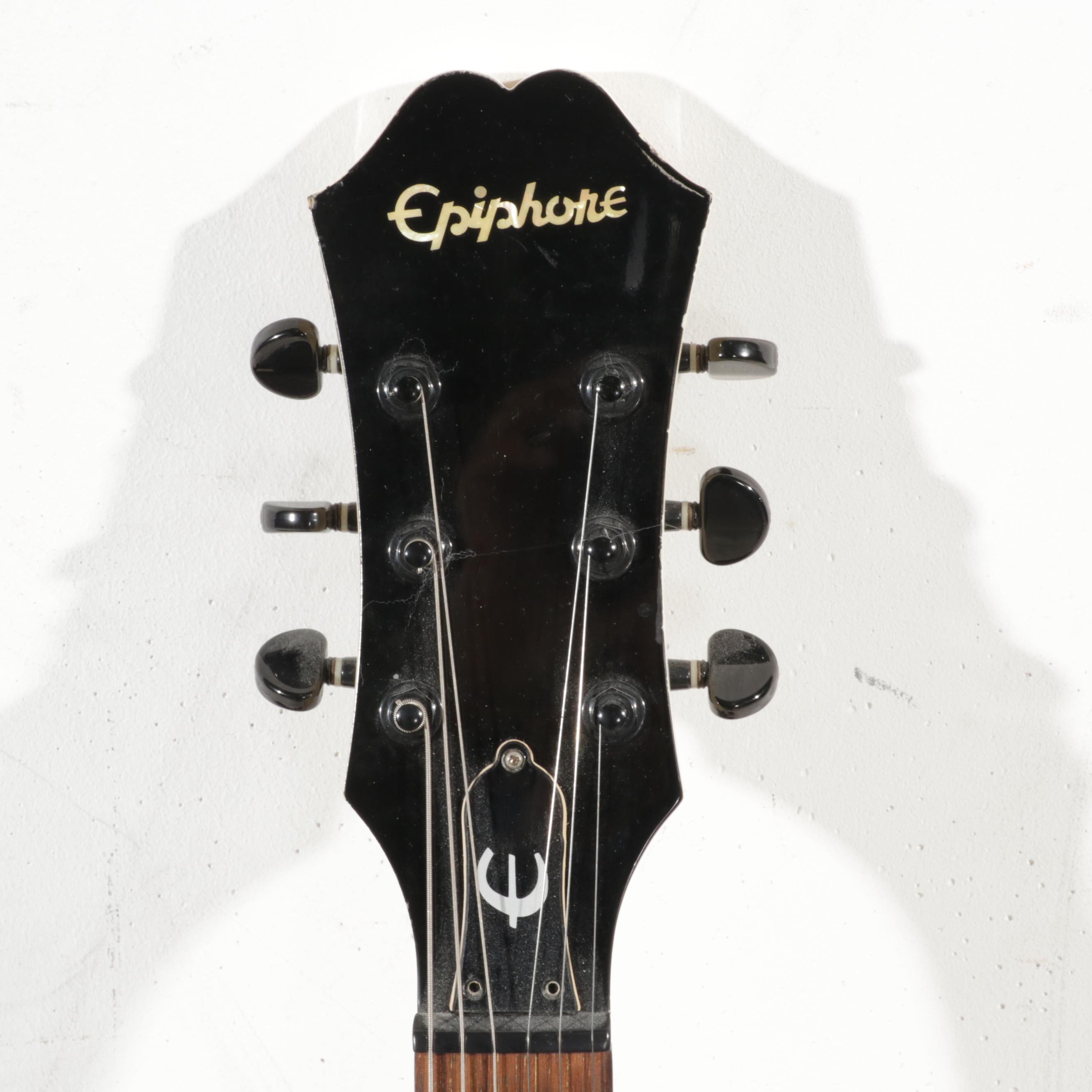 Epiphone Dot Studio Alpine White Electric Guitar with Gator Hard Case