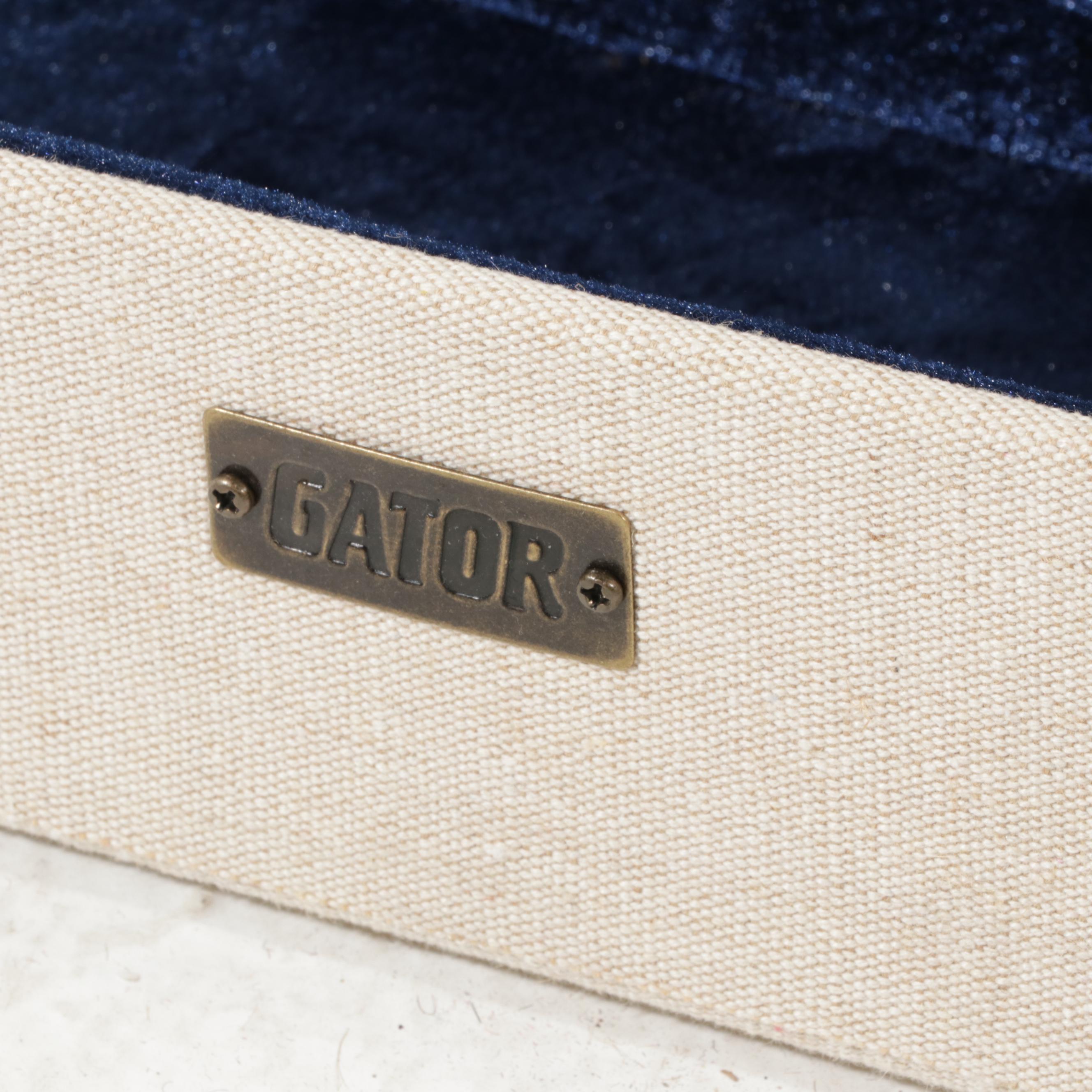 Epiphone Dot Studio Alpine White Electric Guitar with Gator Hard Case