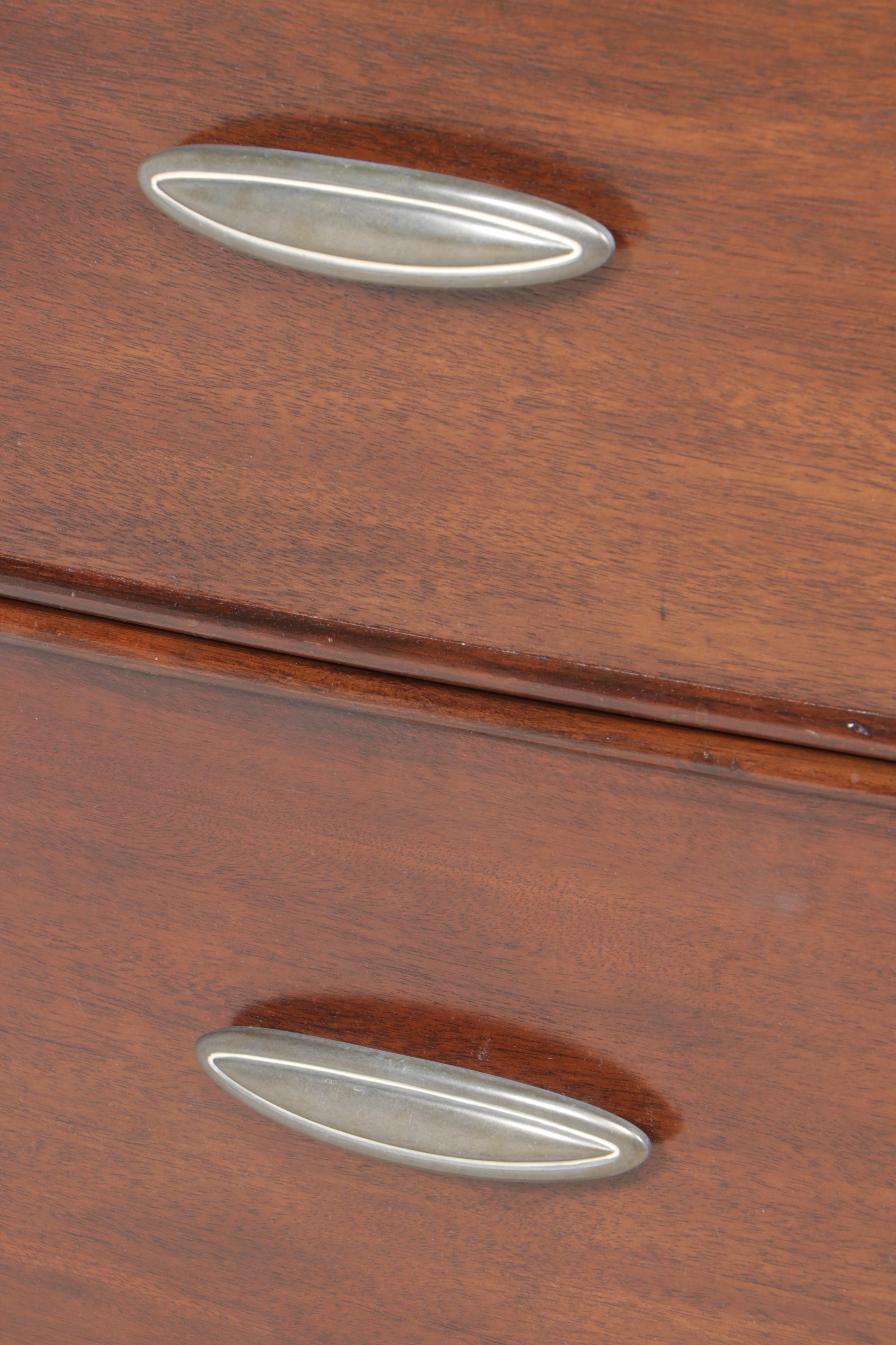 Ashley Furniture Hardwood Five-Drawer Bowfront Chest