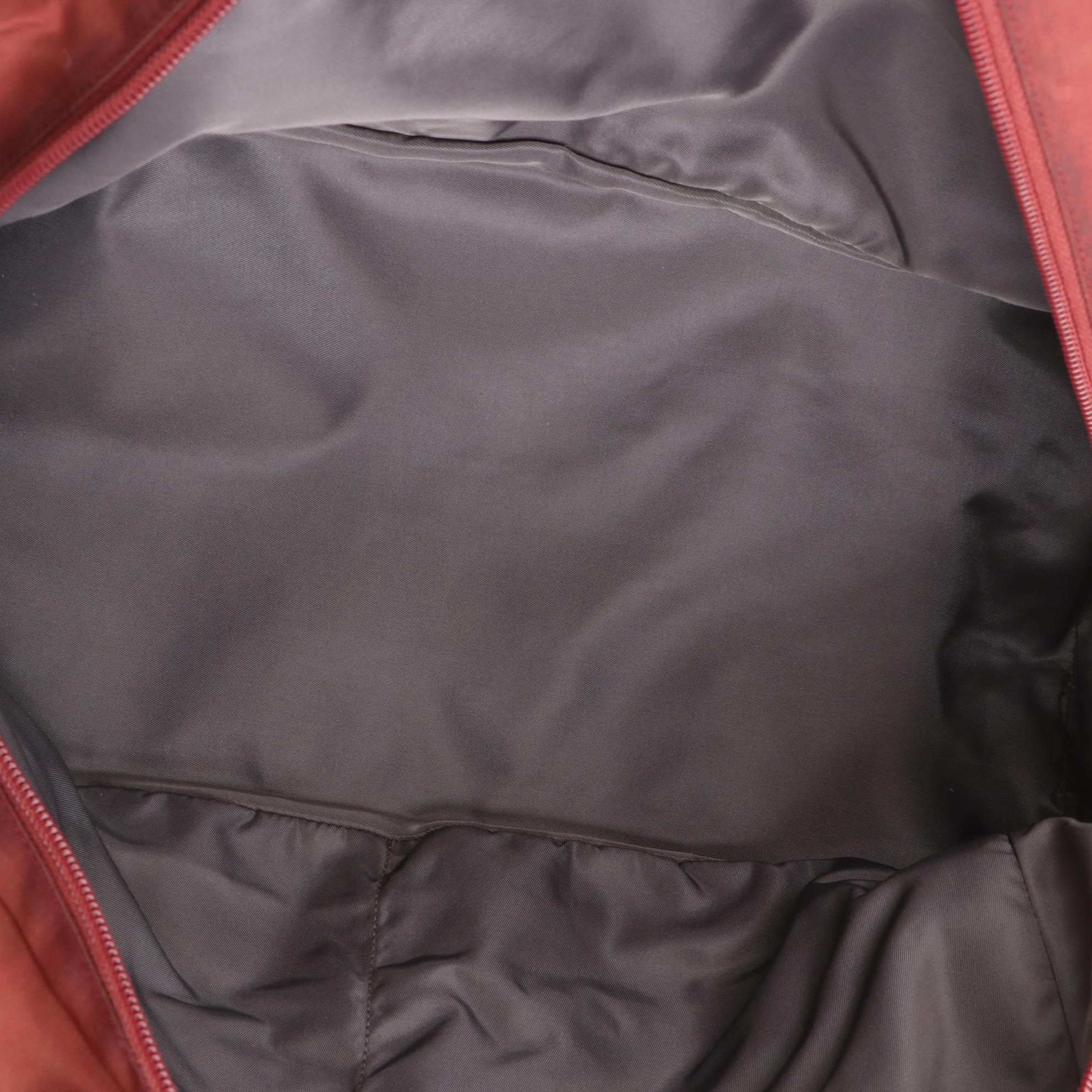 Prada Sport Domed Travel Bag in Nylon Gabardine