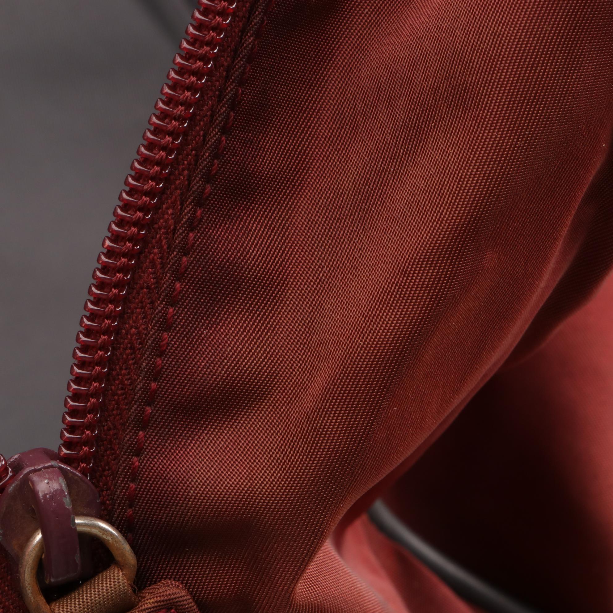 Prada Sport Domed Travel Bag in Nylon Gabardine