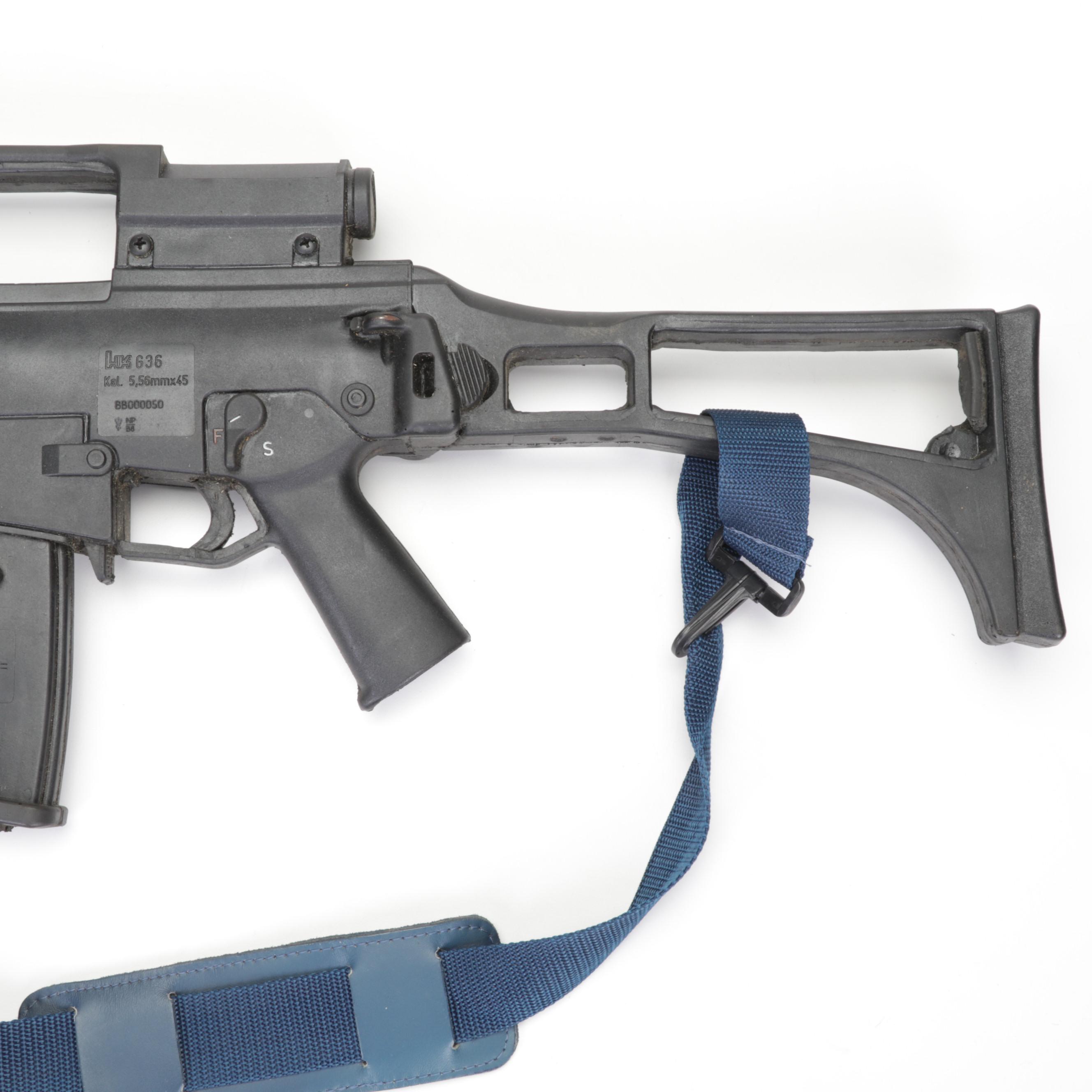 Prop HK 5.6mm Machine Gun Used in James Bond: "Die Another Day," 2002