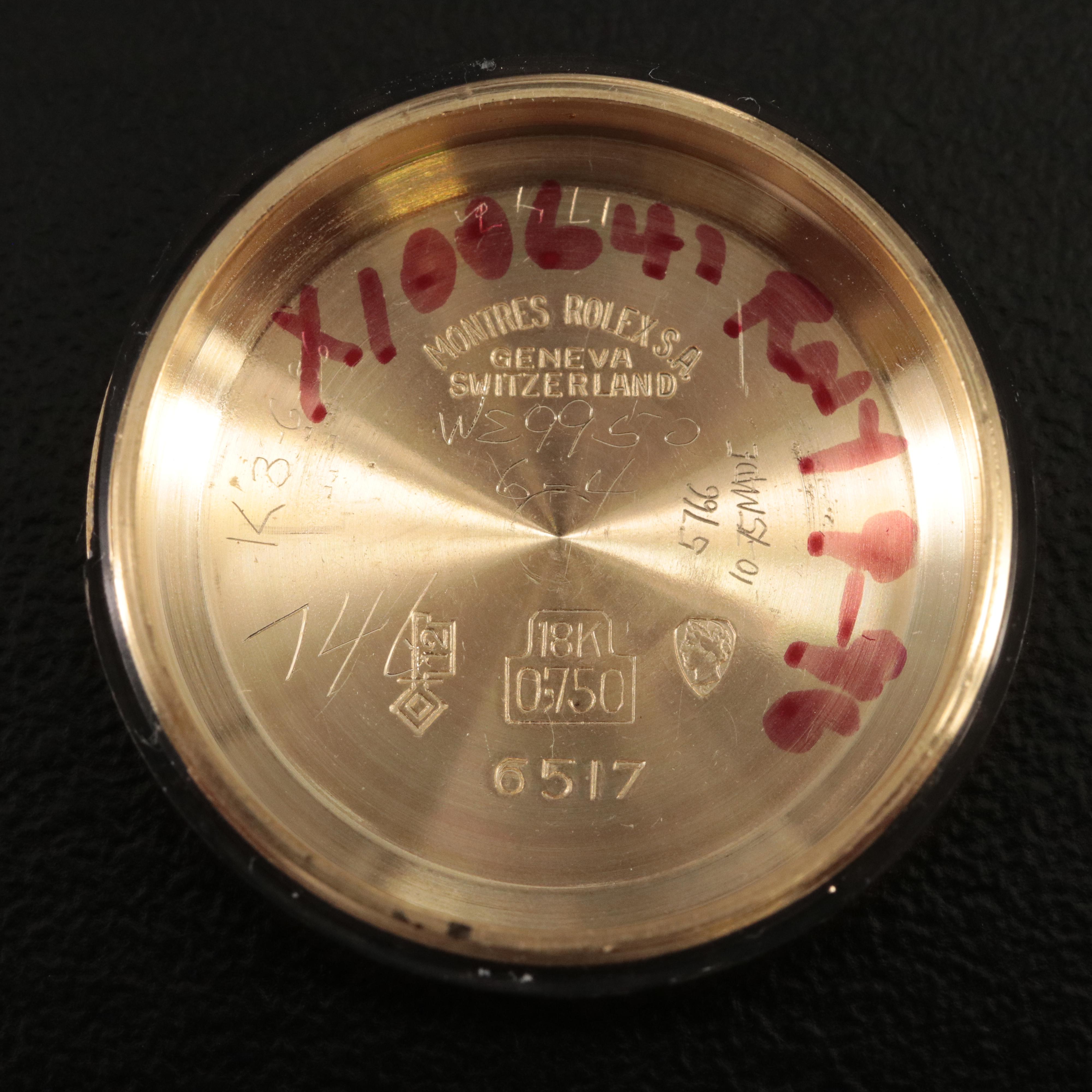 1966 Rolex Oyster Perpetual Date 18K Watch