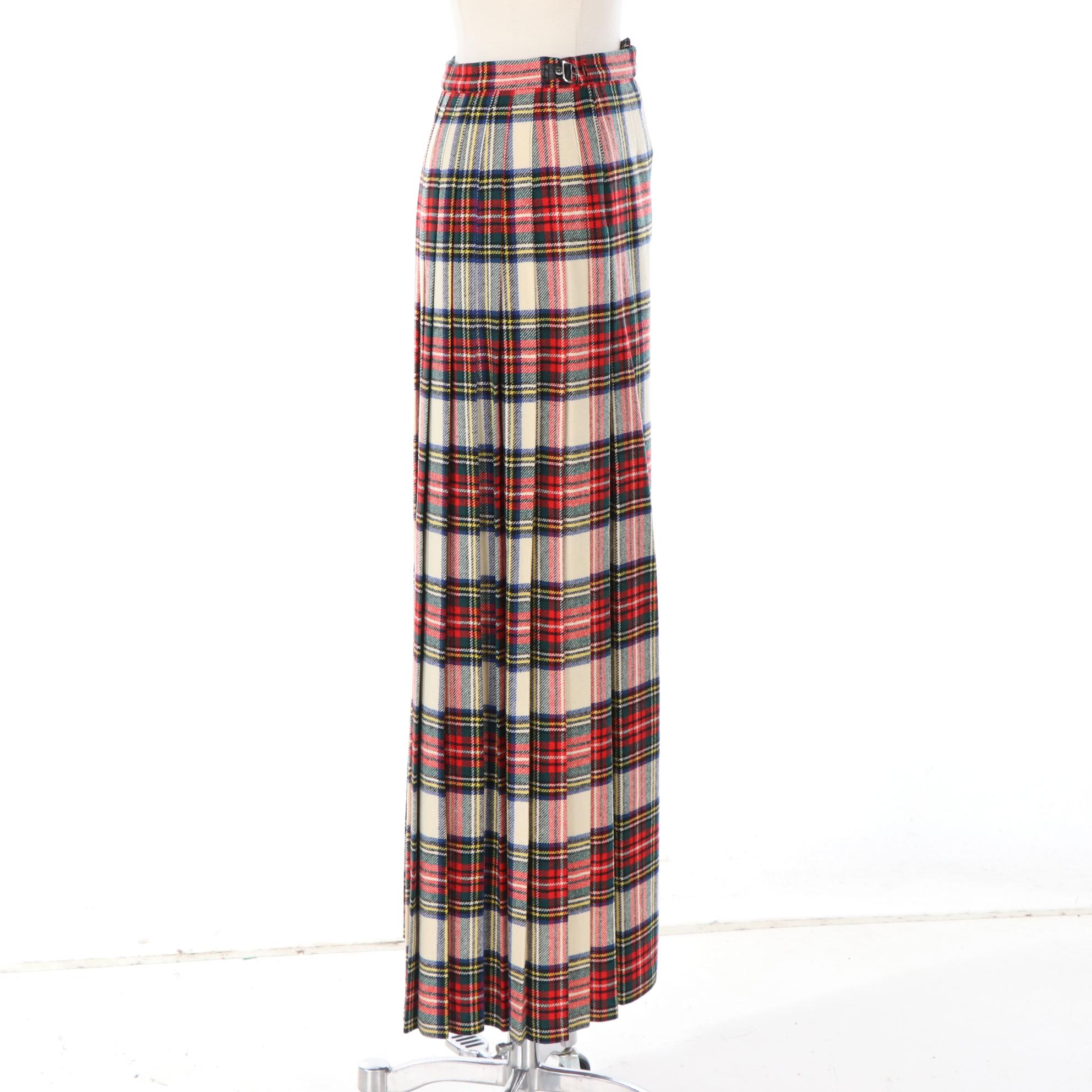 Stewart Dress Modern Tartan Wool Kilt