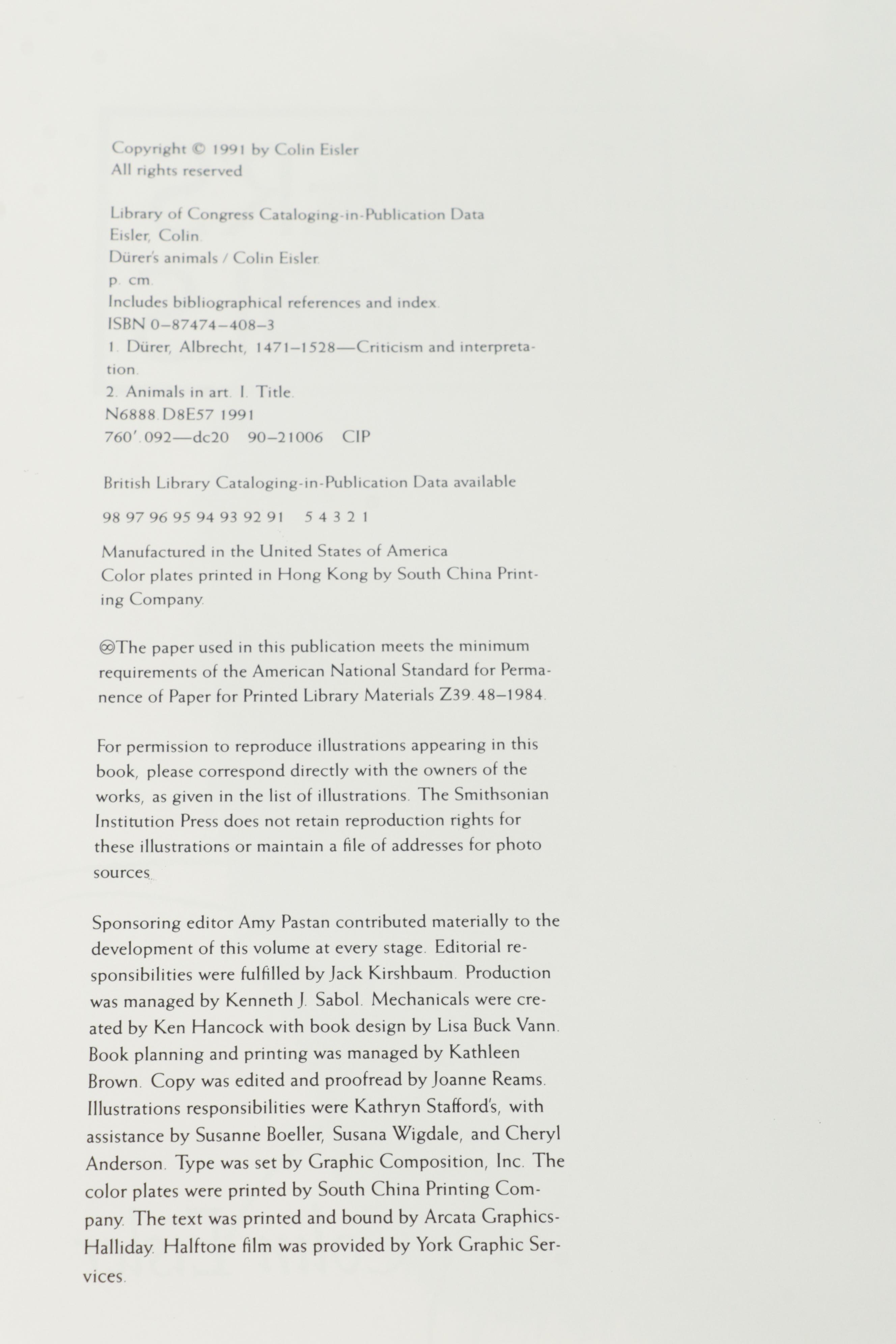 "Complete Paintings of Dürer" and Other Albrecht Dürer Books