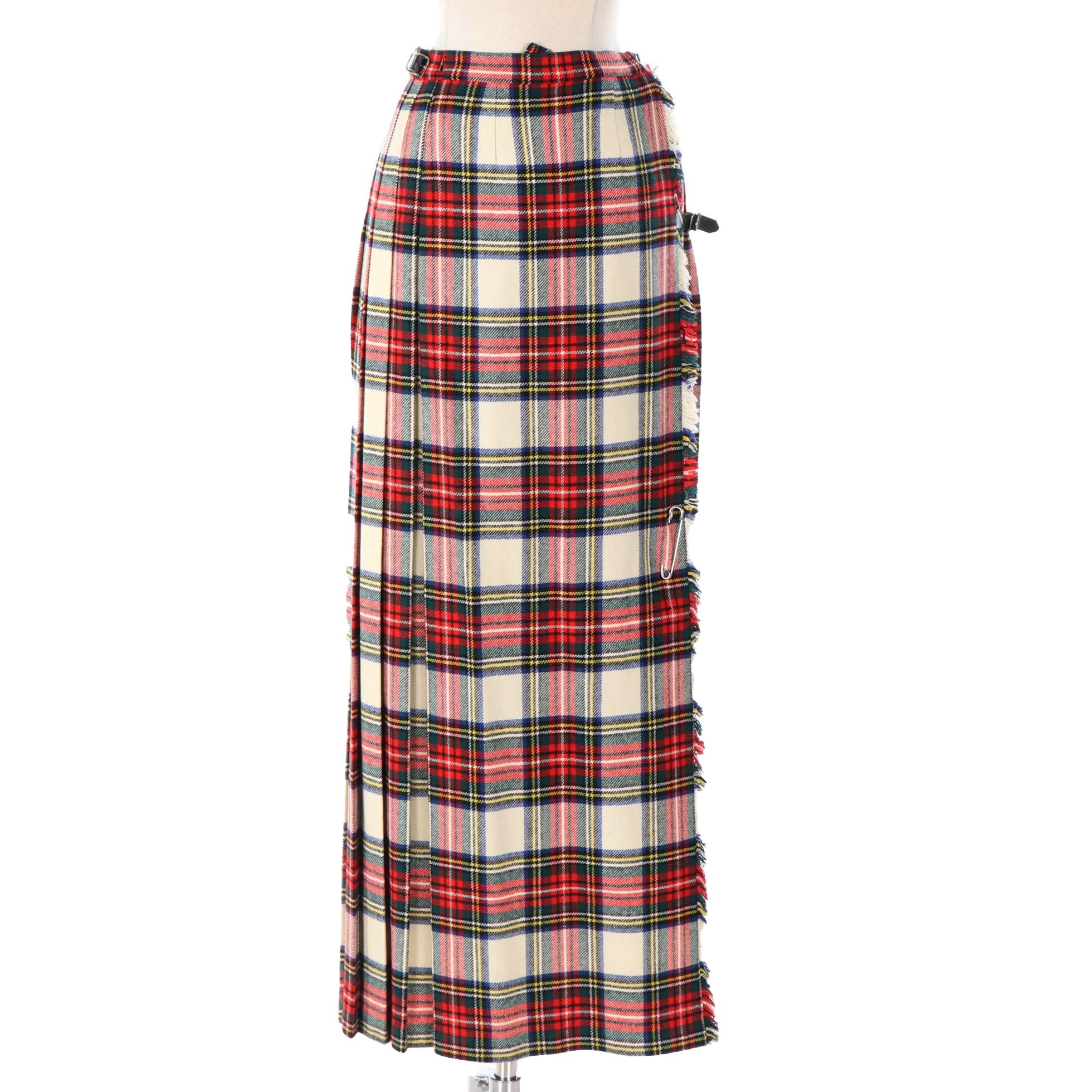 Stewart Dress Modern Tartan Wool Kilt