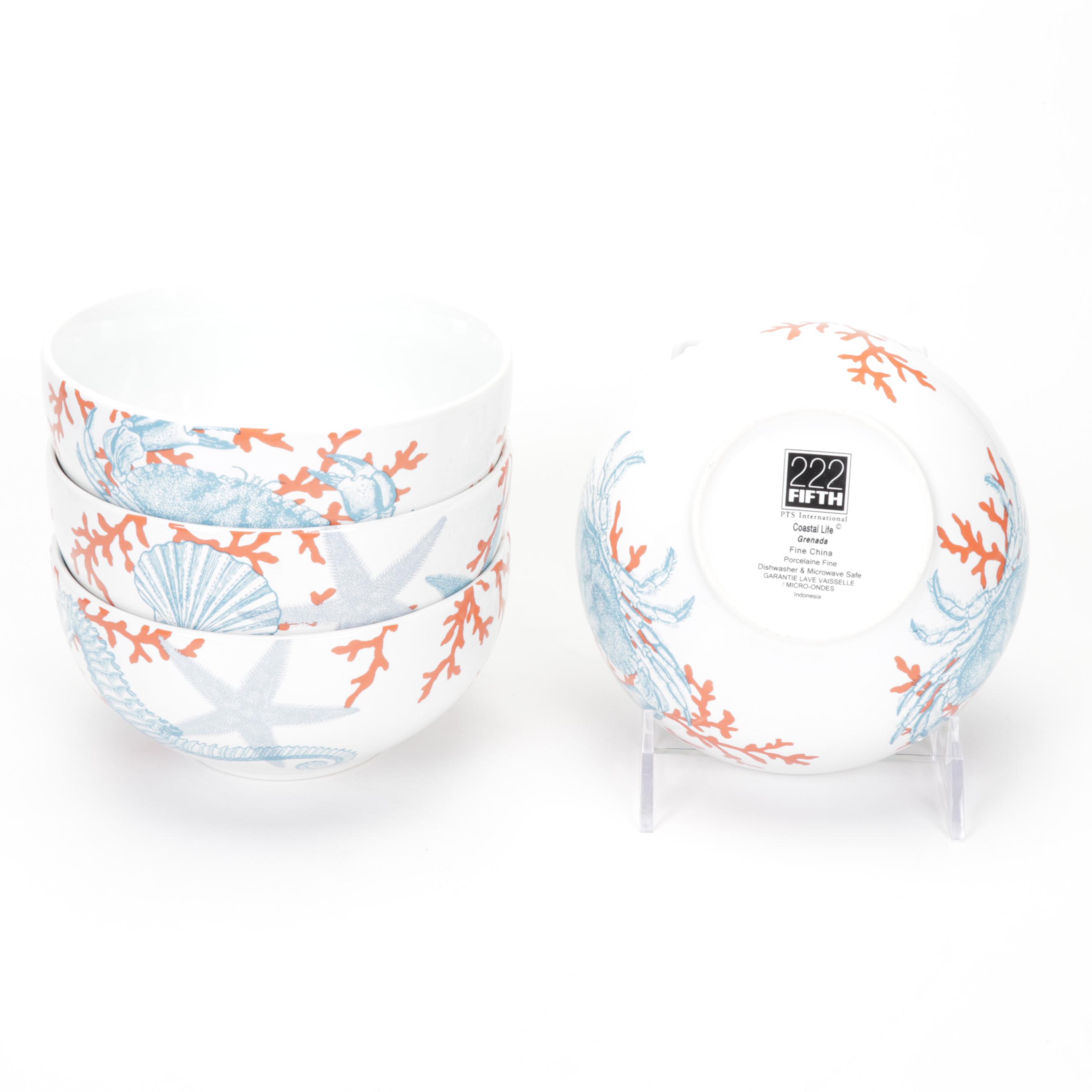 Thayer Pottery Seashell Plates and Other Nautical Themed Décor and Dinnerware