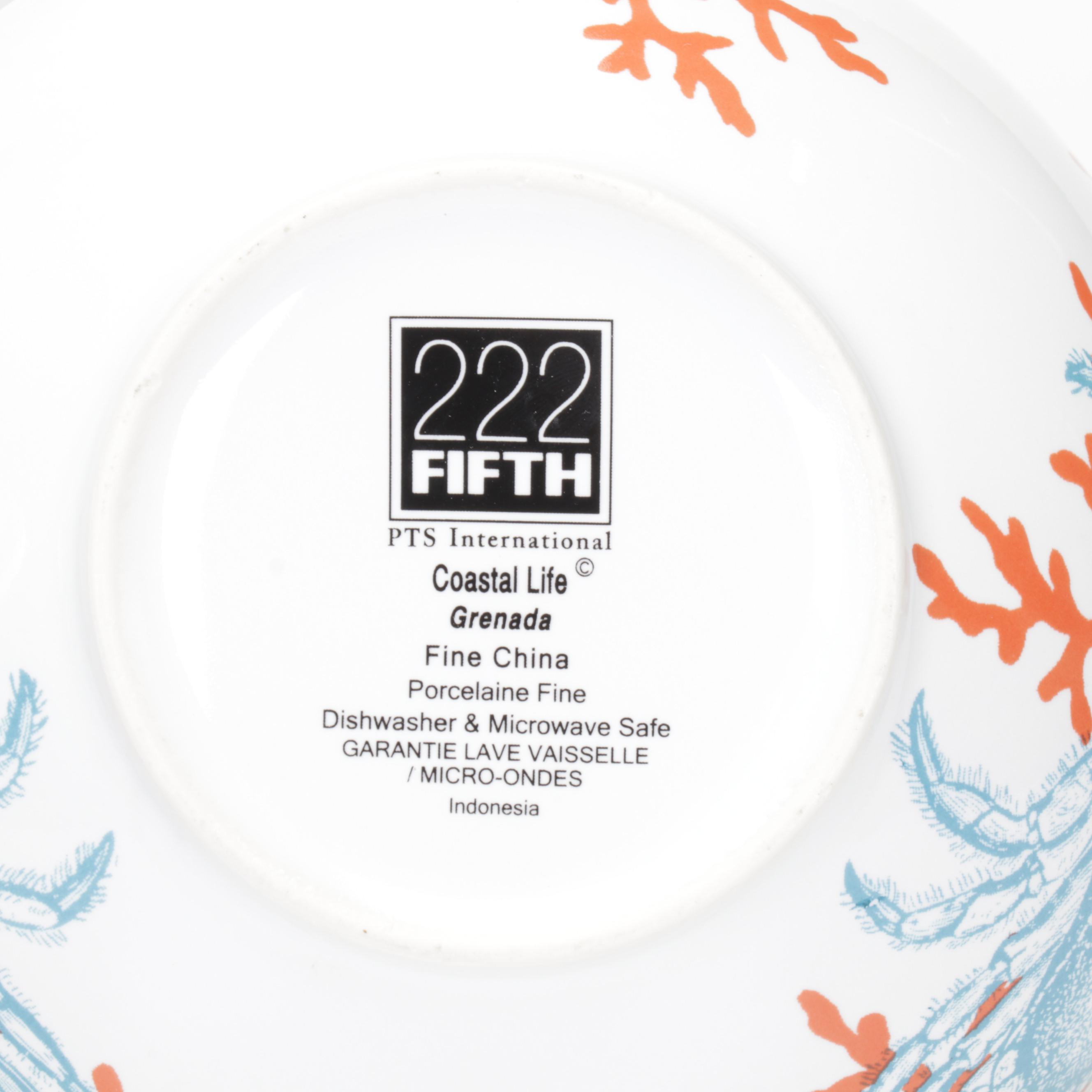 Thayer Pottery Seashell Plates and Other Nautical Themed Décor and Dinnerware