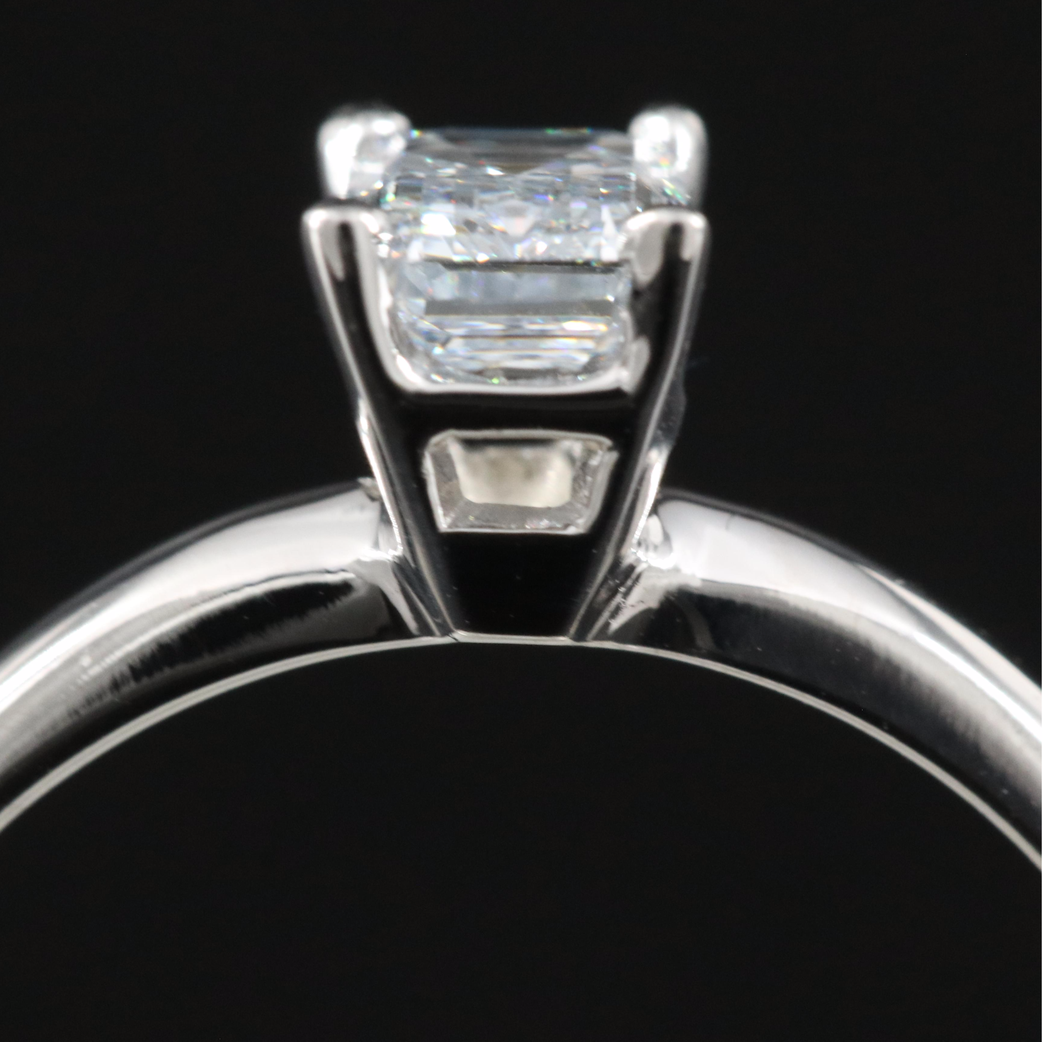 14K 0.66 CT Lab Grown Diamond Solitaire Ring