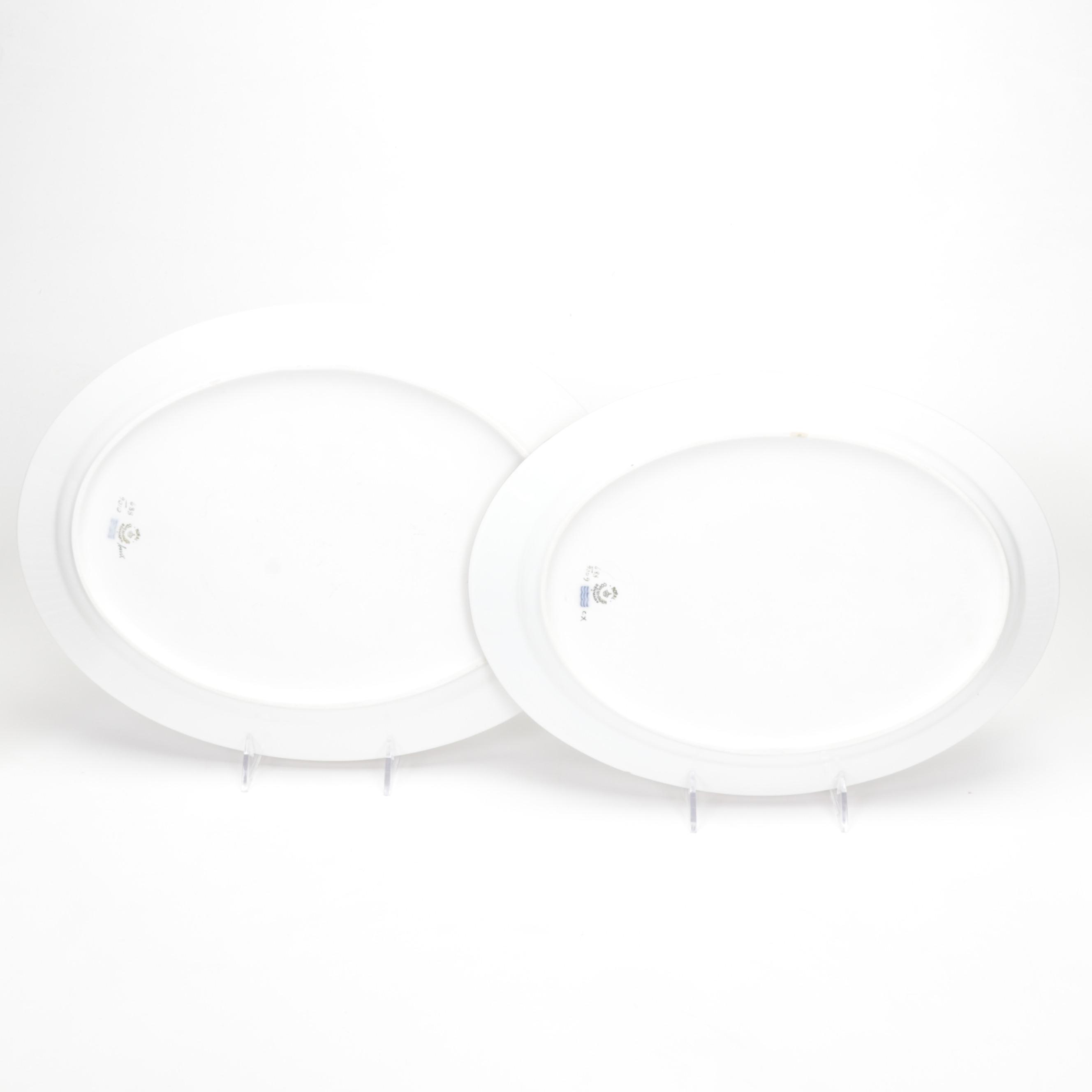 Royal Copenhagen "Brown Rose" Porcelain Dinnerware and Serving Pieces