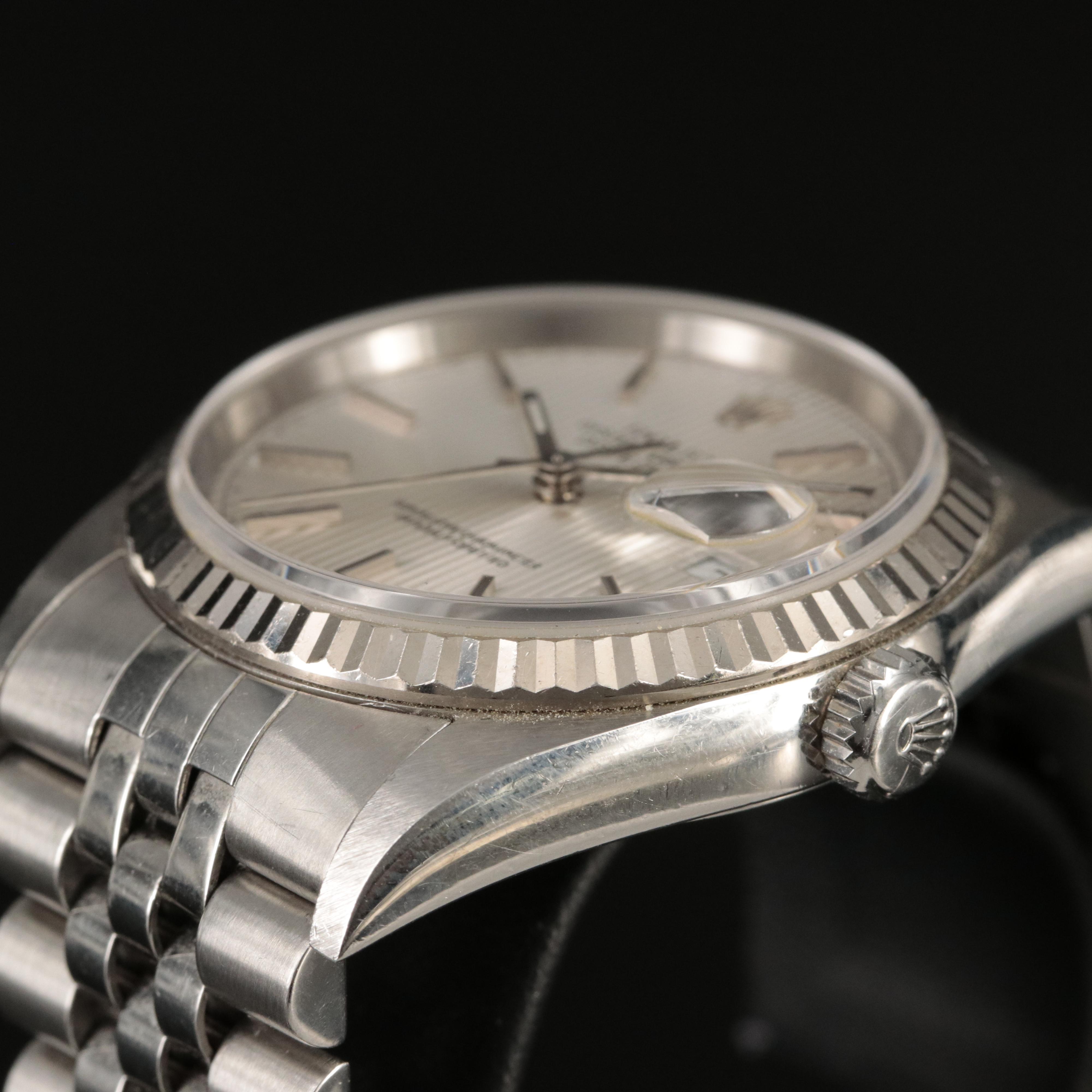 2003–2004 Rolex Oyster Perpetual Datejust 18K and Stainless Steel Watch