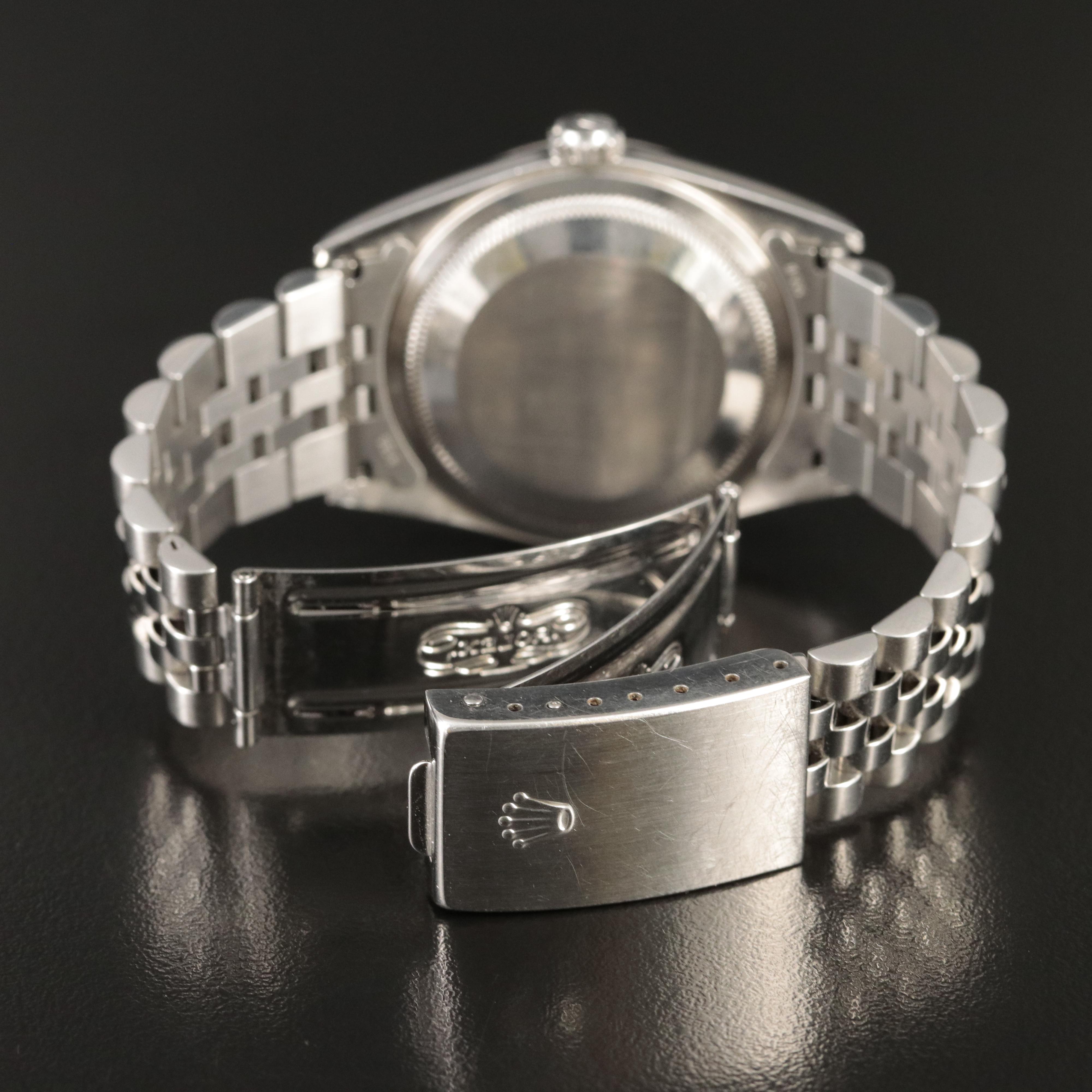 2003–2004 Rolex Oyster Perpetual Datejust 18K and Stainless Steel Watch