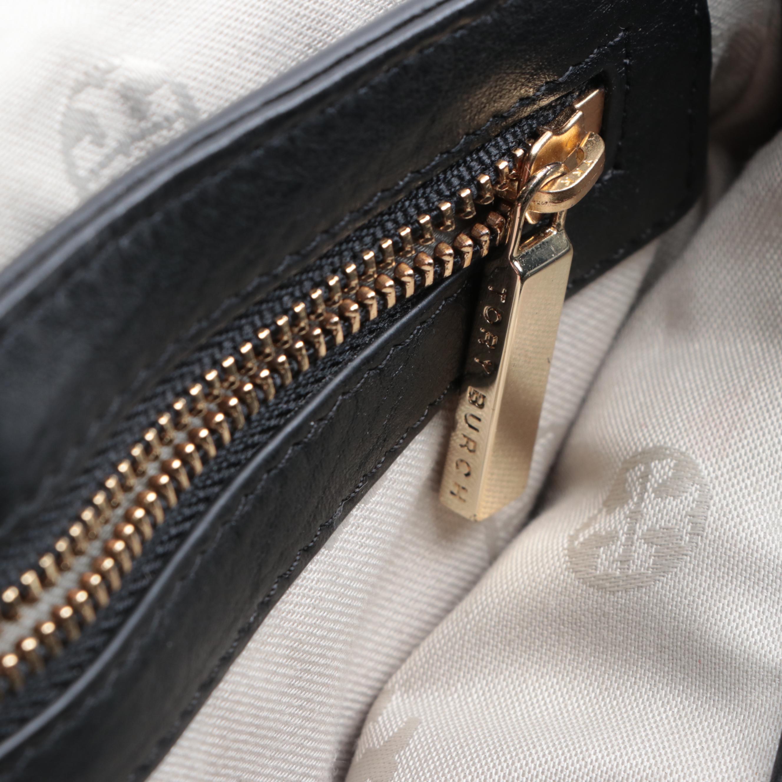 Tory Burch Crossbody Bag in Black Leather