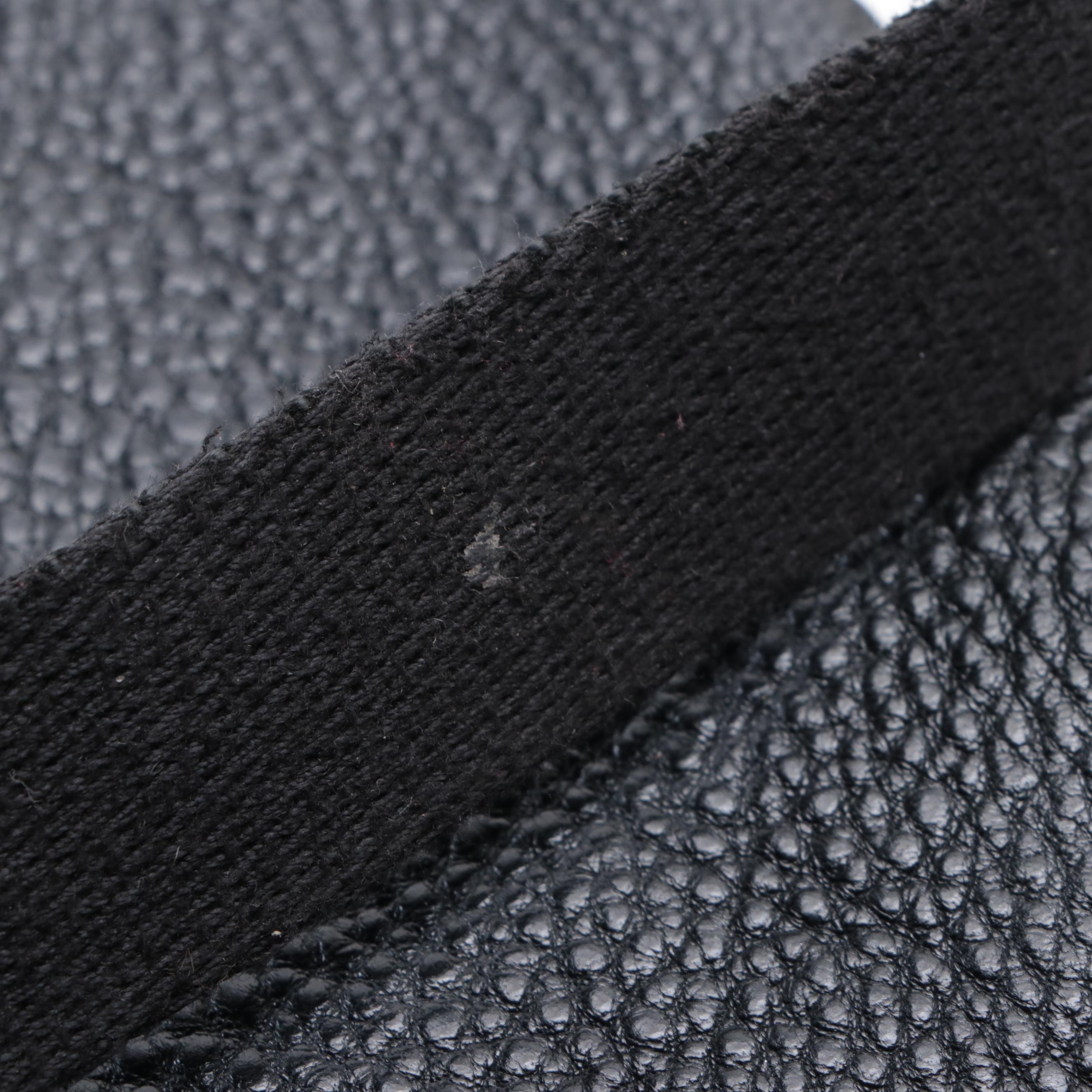 Tory Burch Flat Crossbody Bag in Black Leather with Web Strap