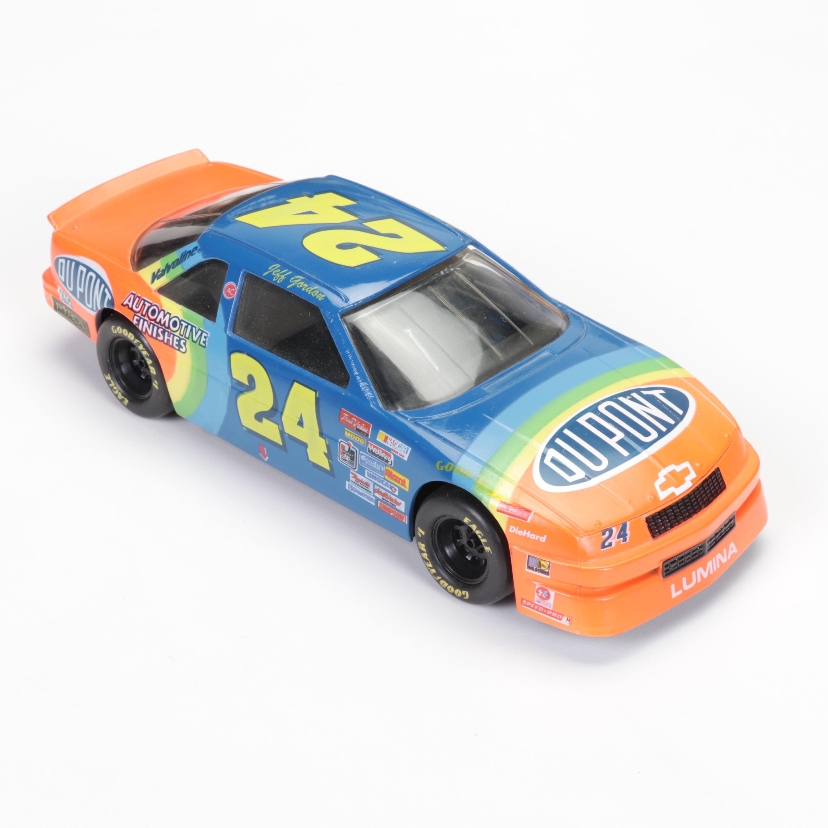 Jeff Gordon Memorabilia Featuring Calendars, Diecast Toy Car, ROY Card and More