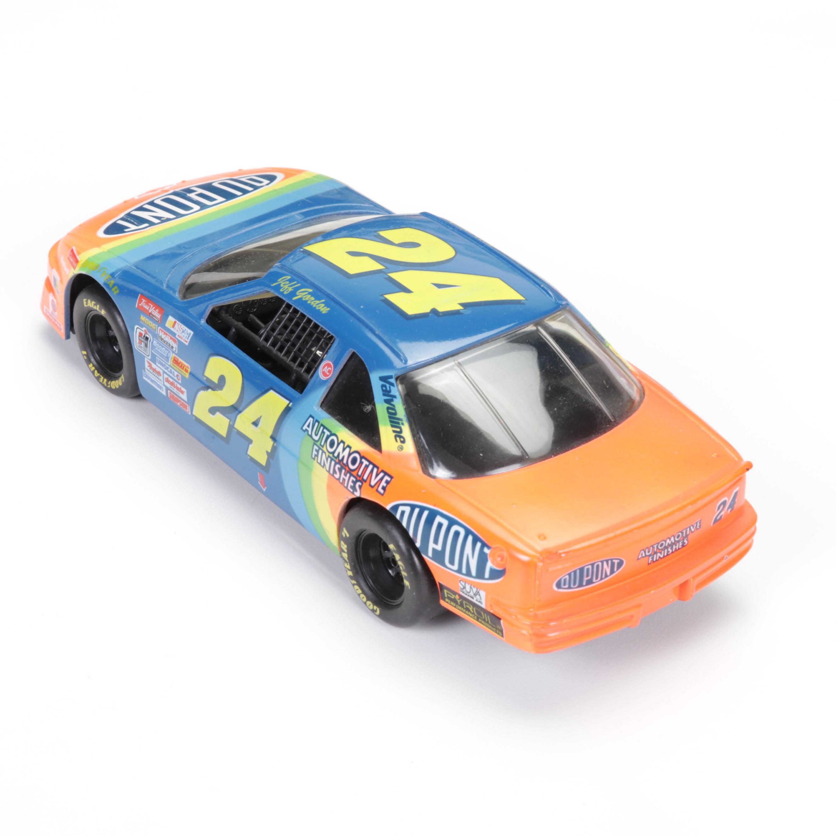 Jeff Gordon Memorabilia Featuring Calendars, Diecast Toy Car, ROY Card and More