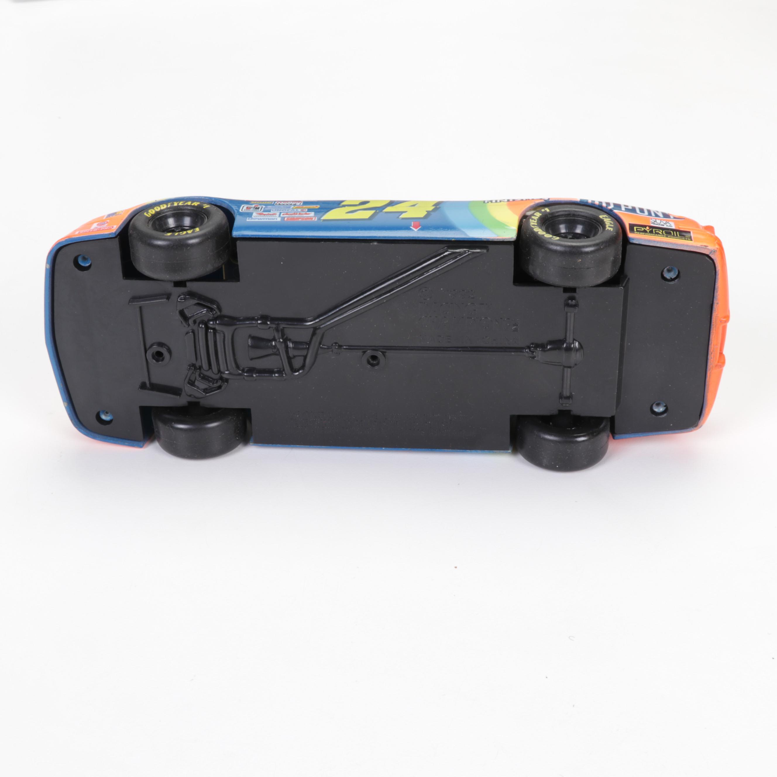 Jeff Gordon Memorabilia Featuring Calendars, Diecast Toy Car, ROY Card and More