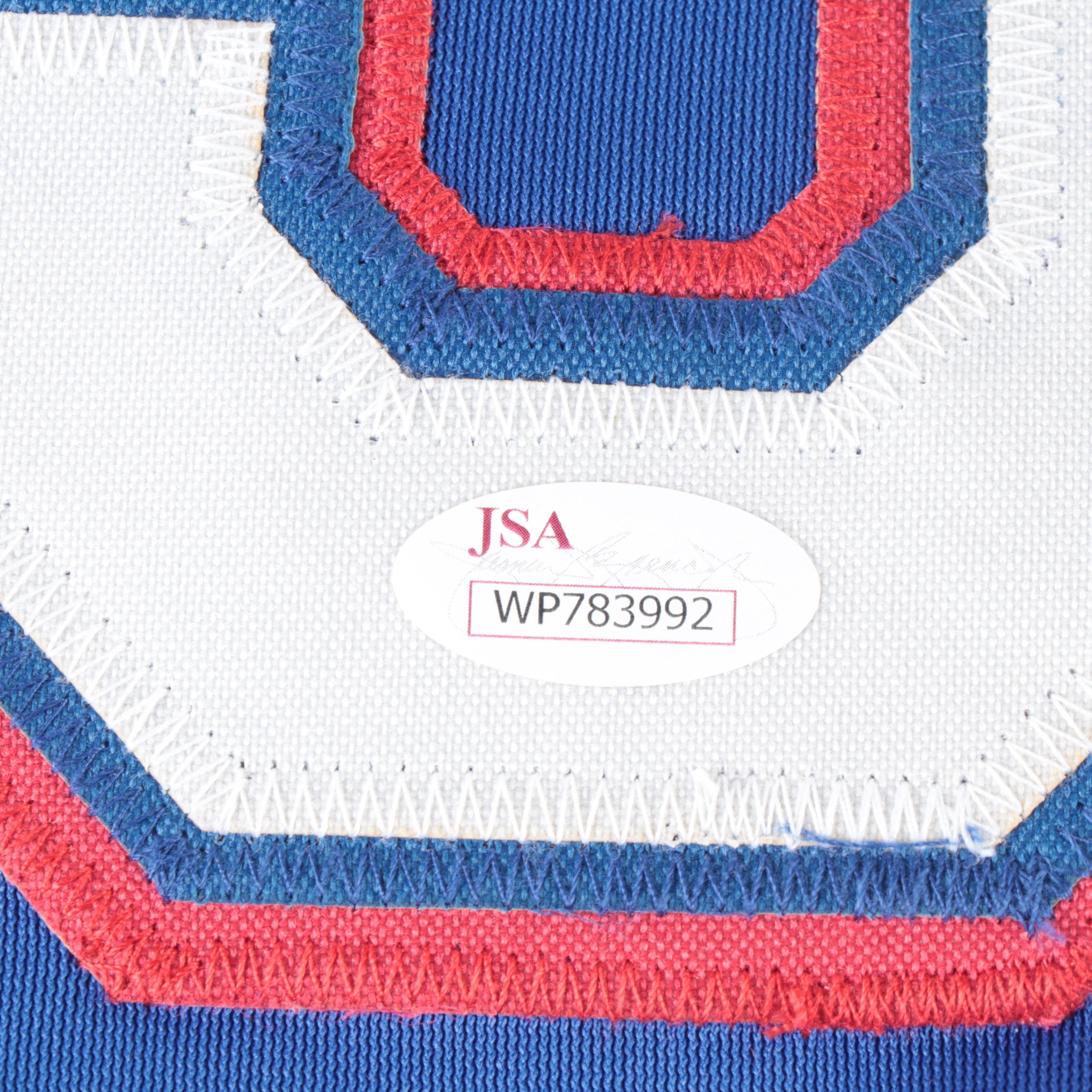 Jose Canseco Signed Texas Rangers Baseball Jersey, Giclée Print, Baseball