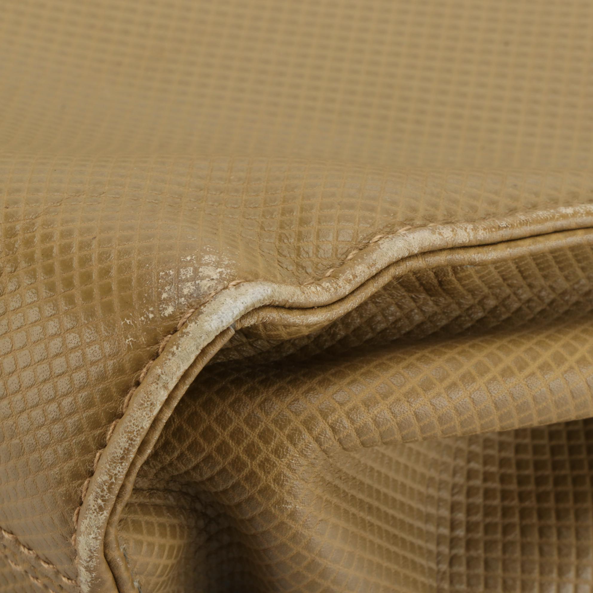 Bottega Veneta Shoulder Bag in Rubberized Canvas