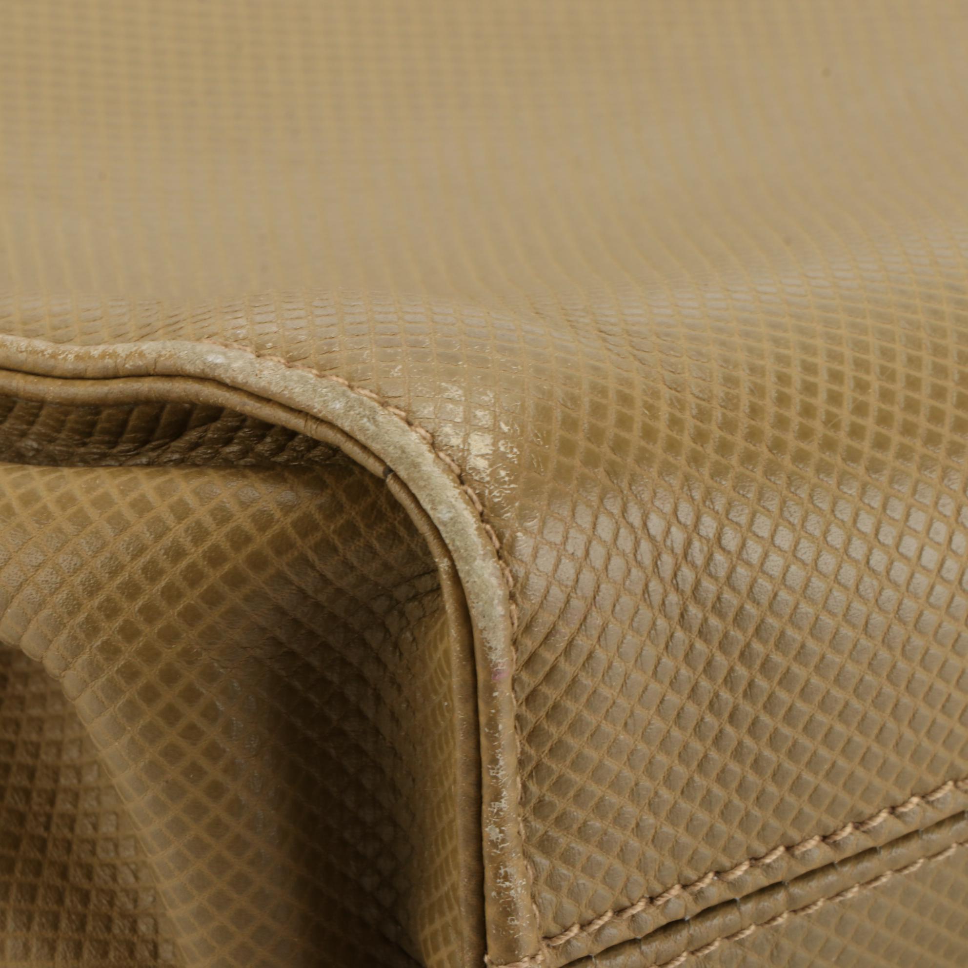 Bottega Veneta Shoulder Bag in Rubberized Canvas